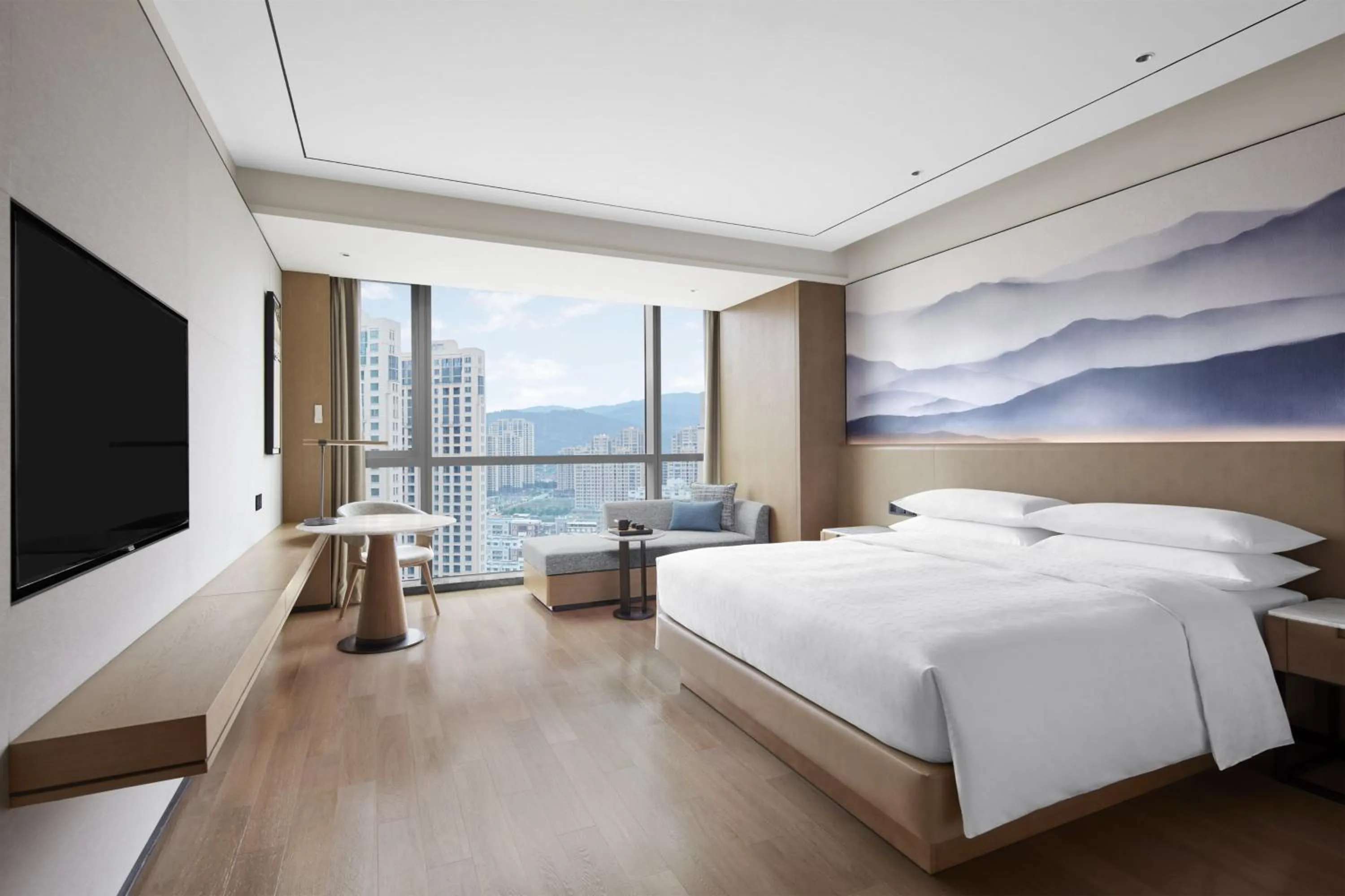 Photo of the whole room, Bed in Sheraton Fuqing Hotel