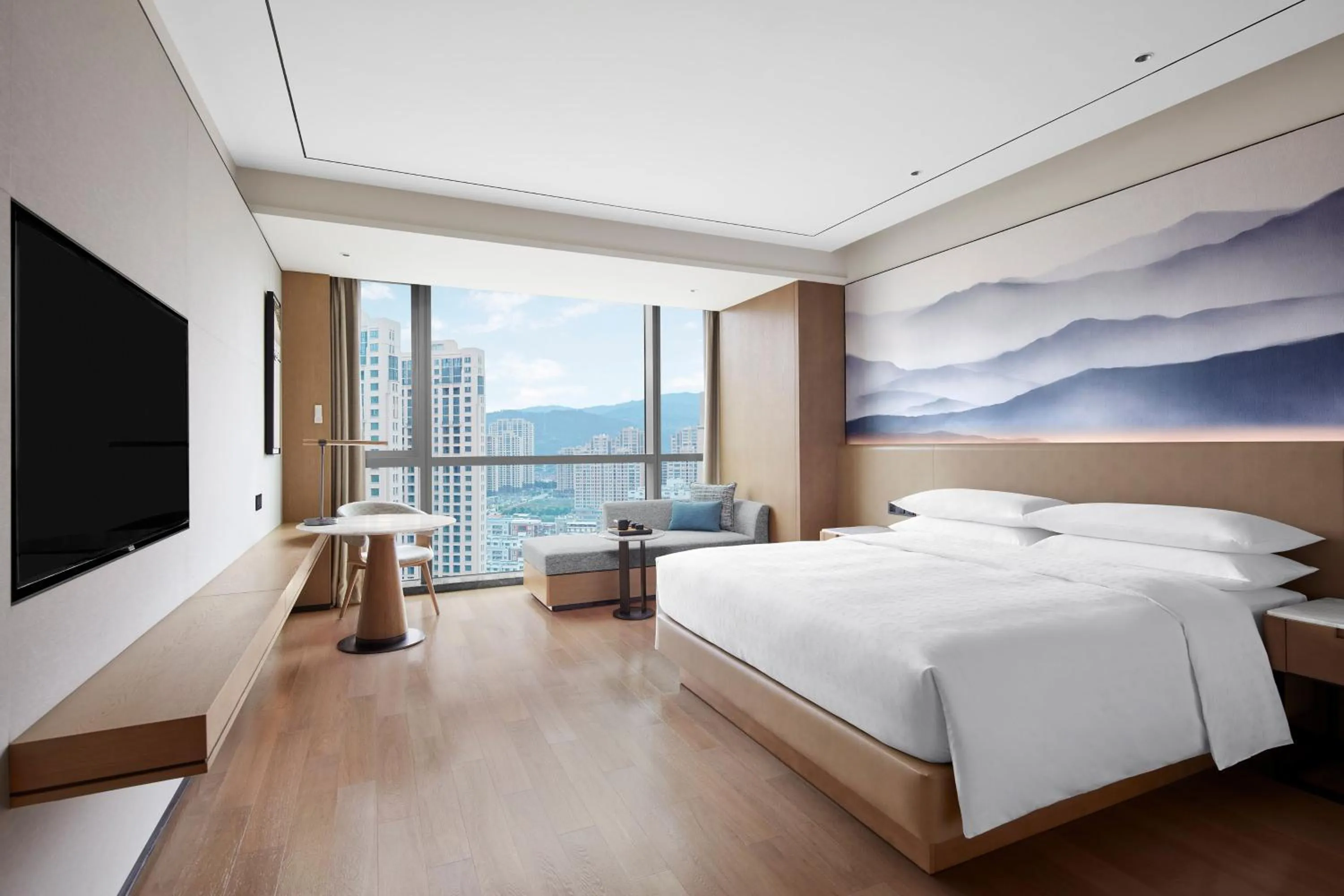 Photo of the whole room, Bed in Sheraton Fuqing Hotel