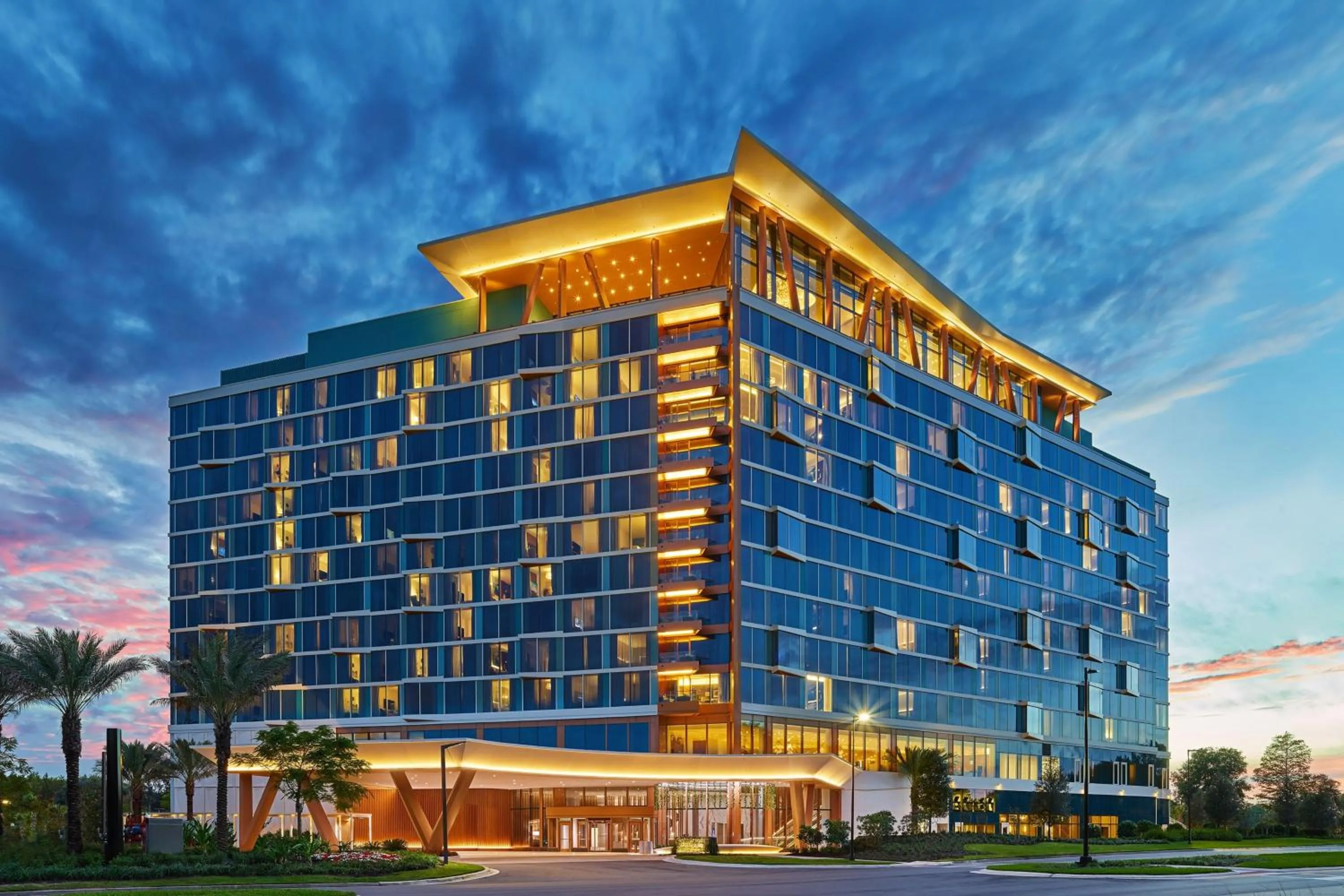 Property building in Walt Disney World Swan Reserve