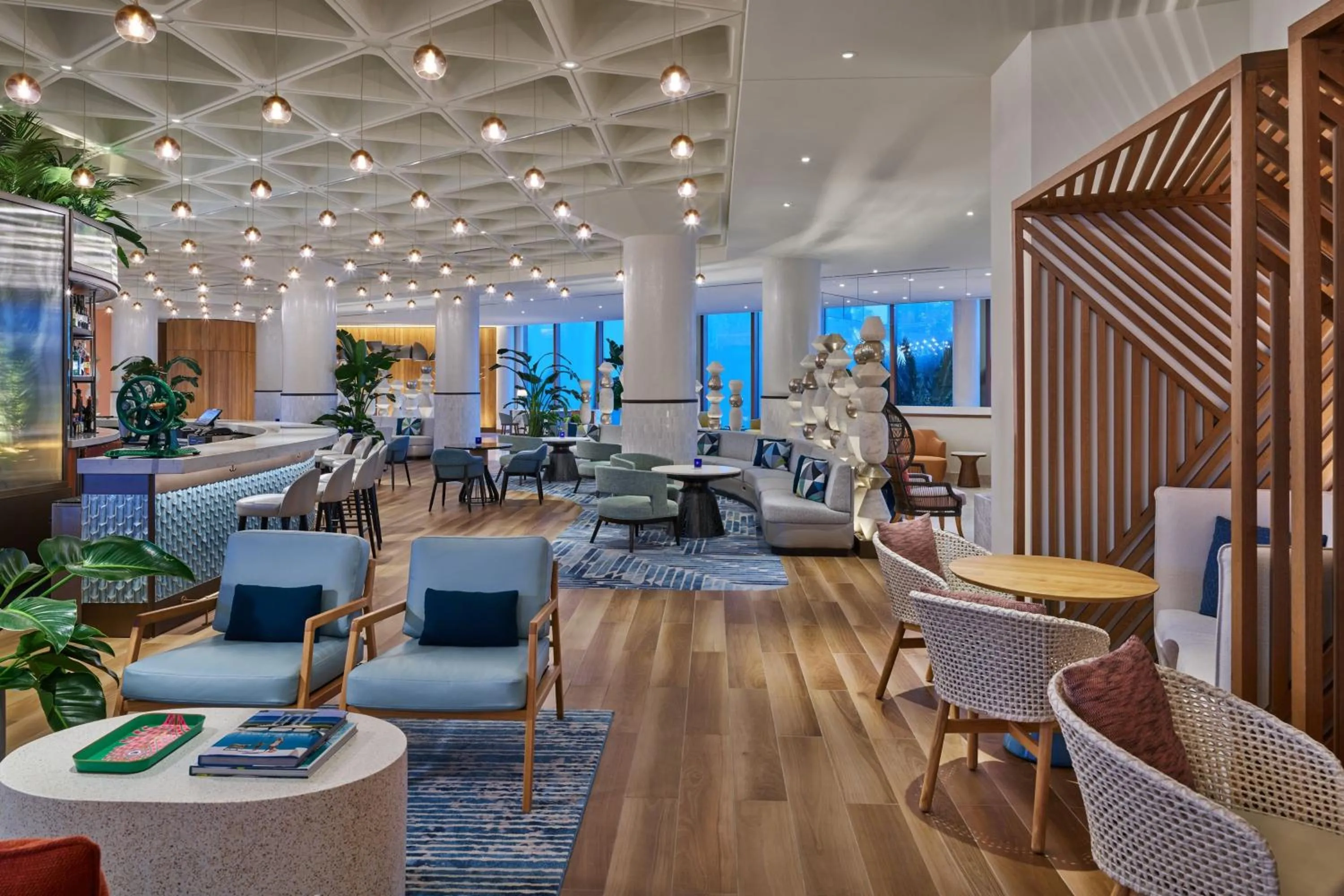 Lobby or reception in Walt Disney World Swan Reserve