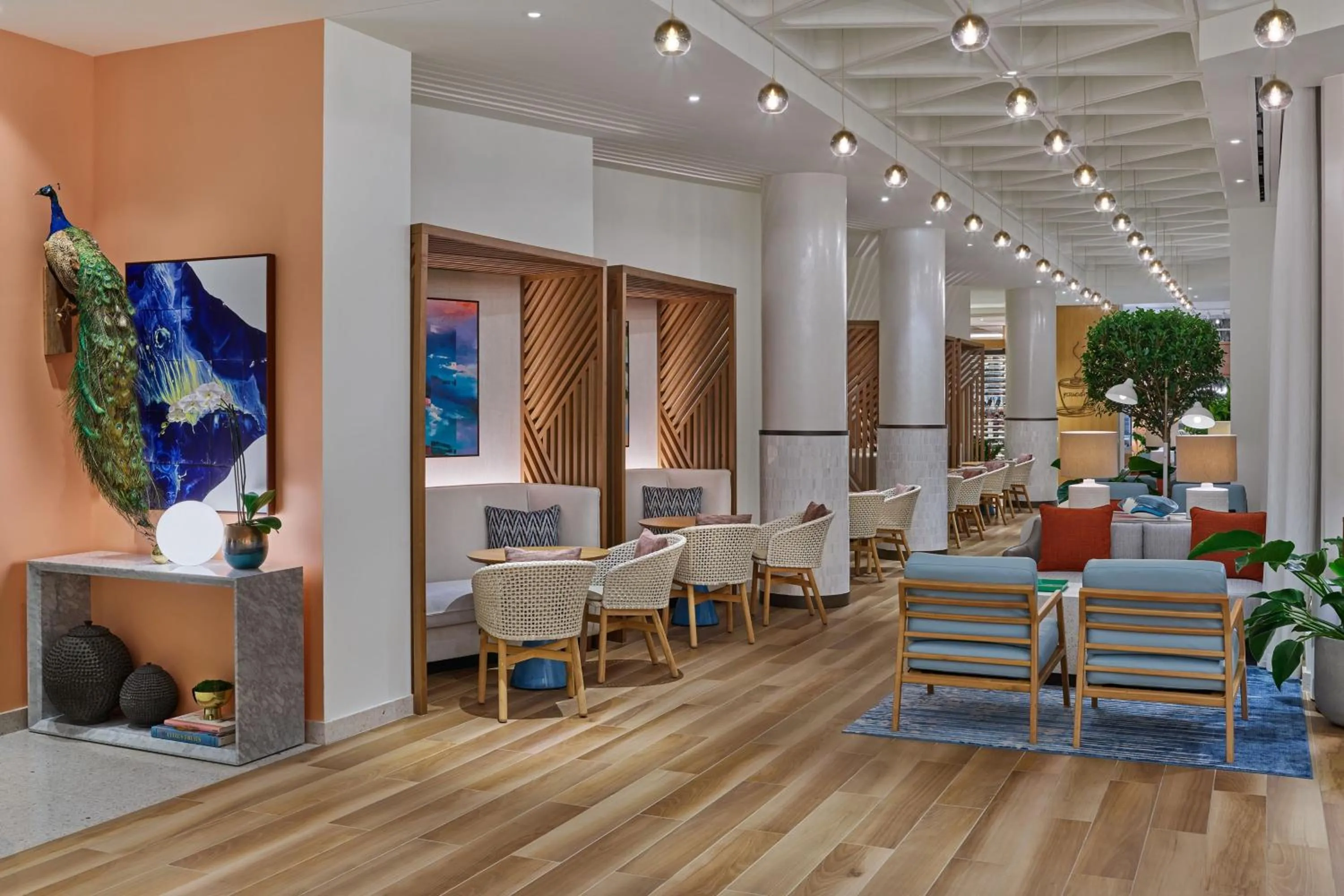 Lobby or reception in Walt Disney World Swan Reserve