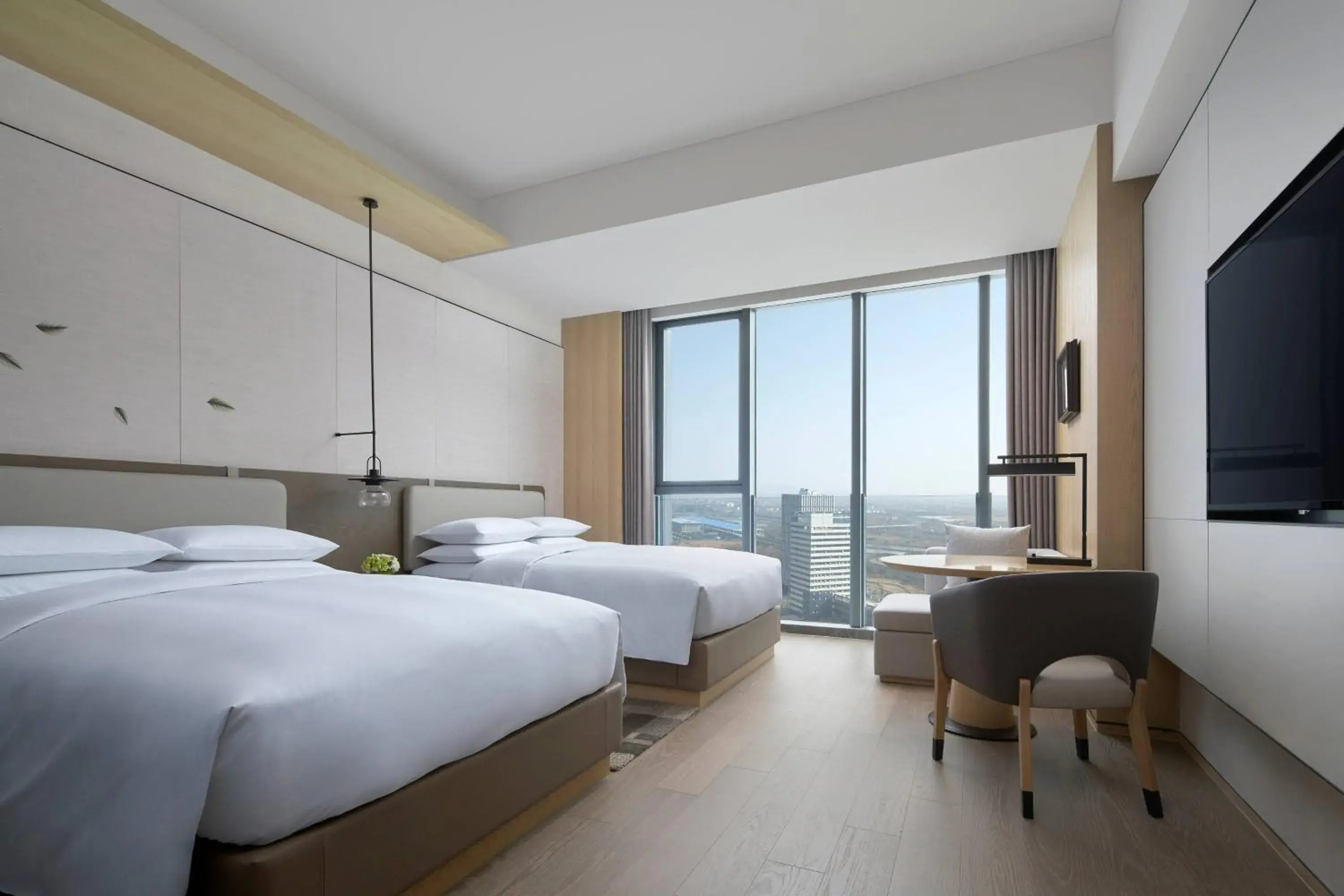 Executive M Club lounge access Guest Room with 2 Double in Liyang Marriott Hotel Executive M Club lounge access Guest Room with 2 Double in Liyang Marriott Hotel