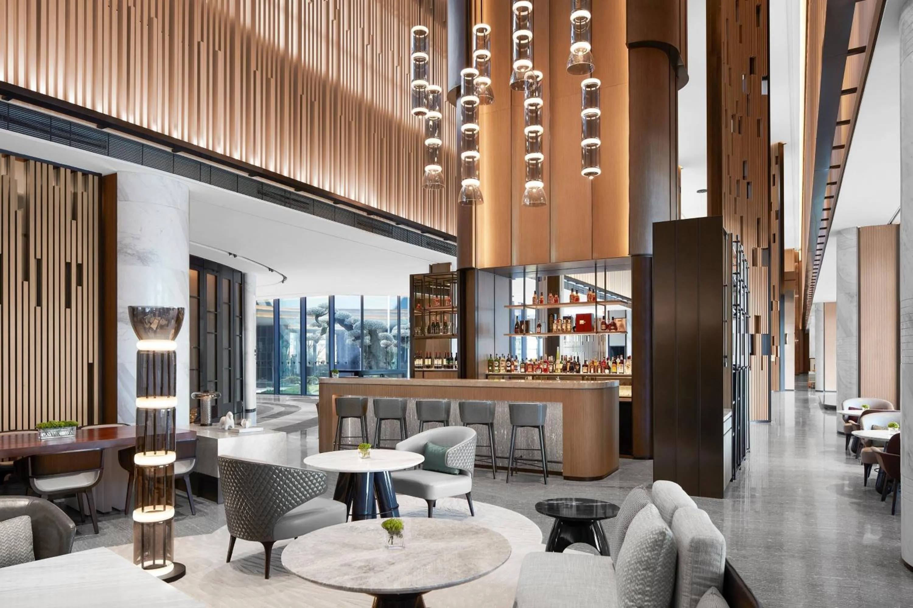 Lobby or reception in JW Marriott Shanghai Fengxian