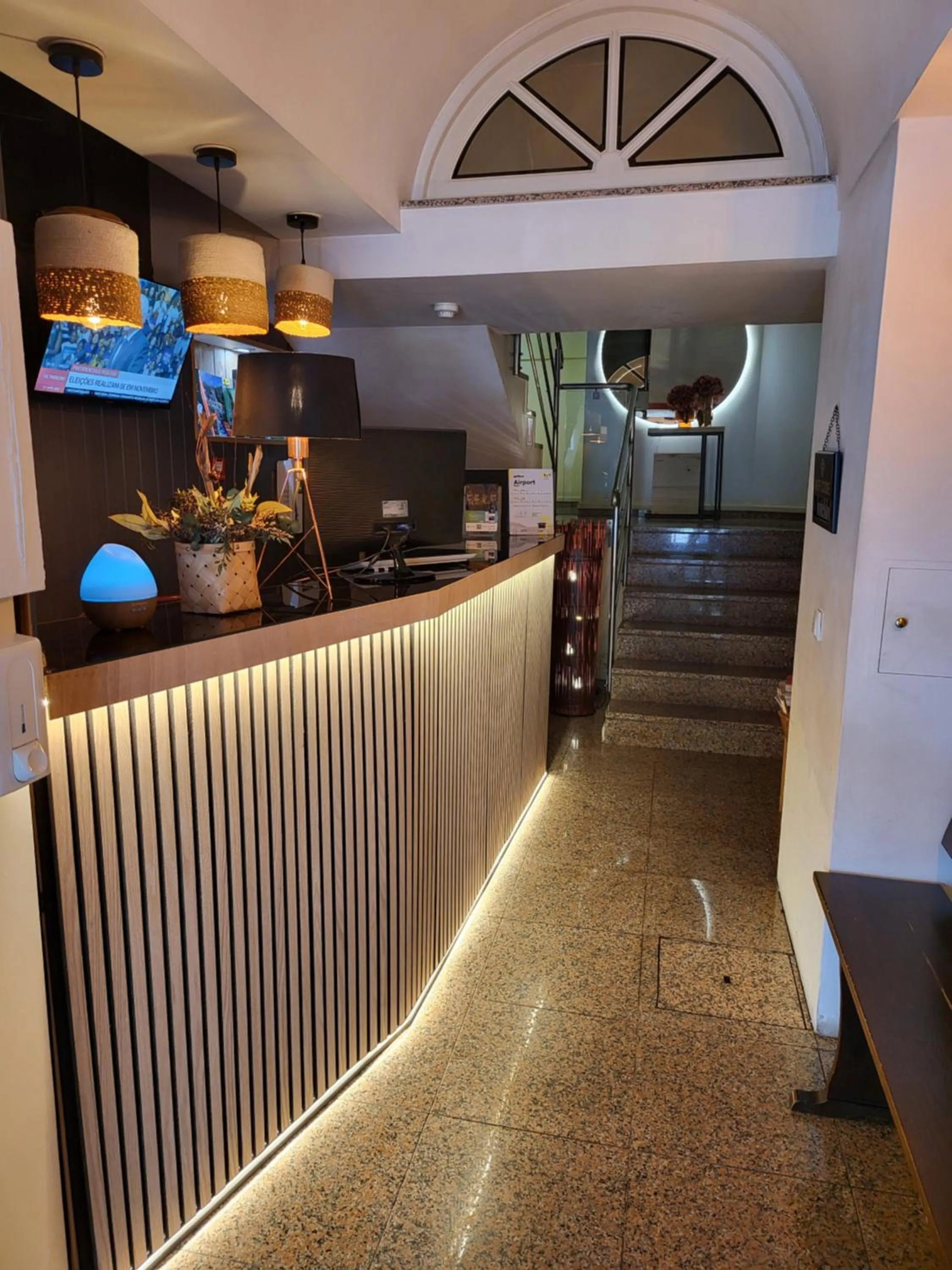 Lobby or reception in Hotel Residencial Dora