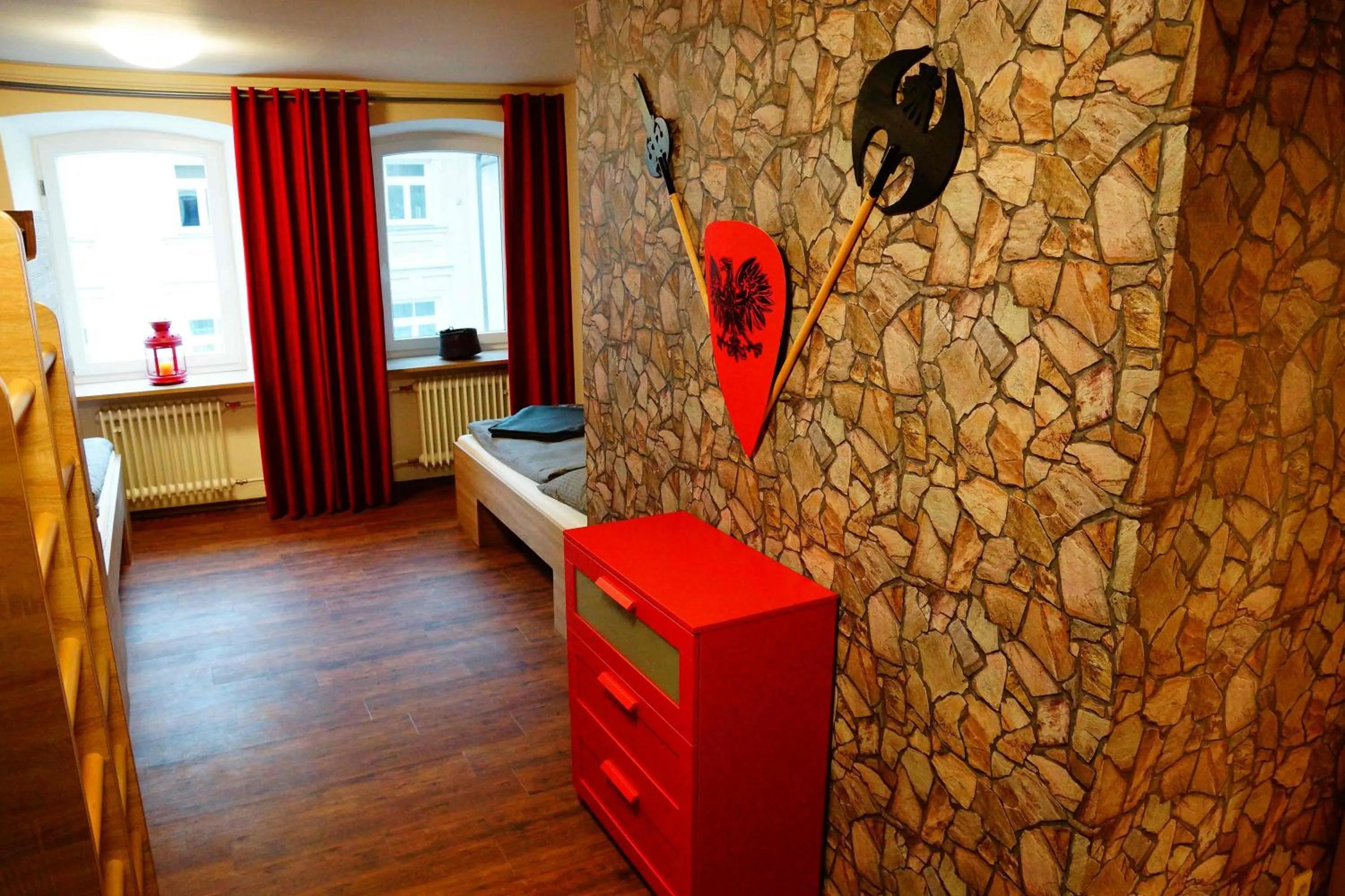 Photo of the whole room in Bavaria City Hostel - Design Hostel