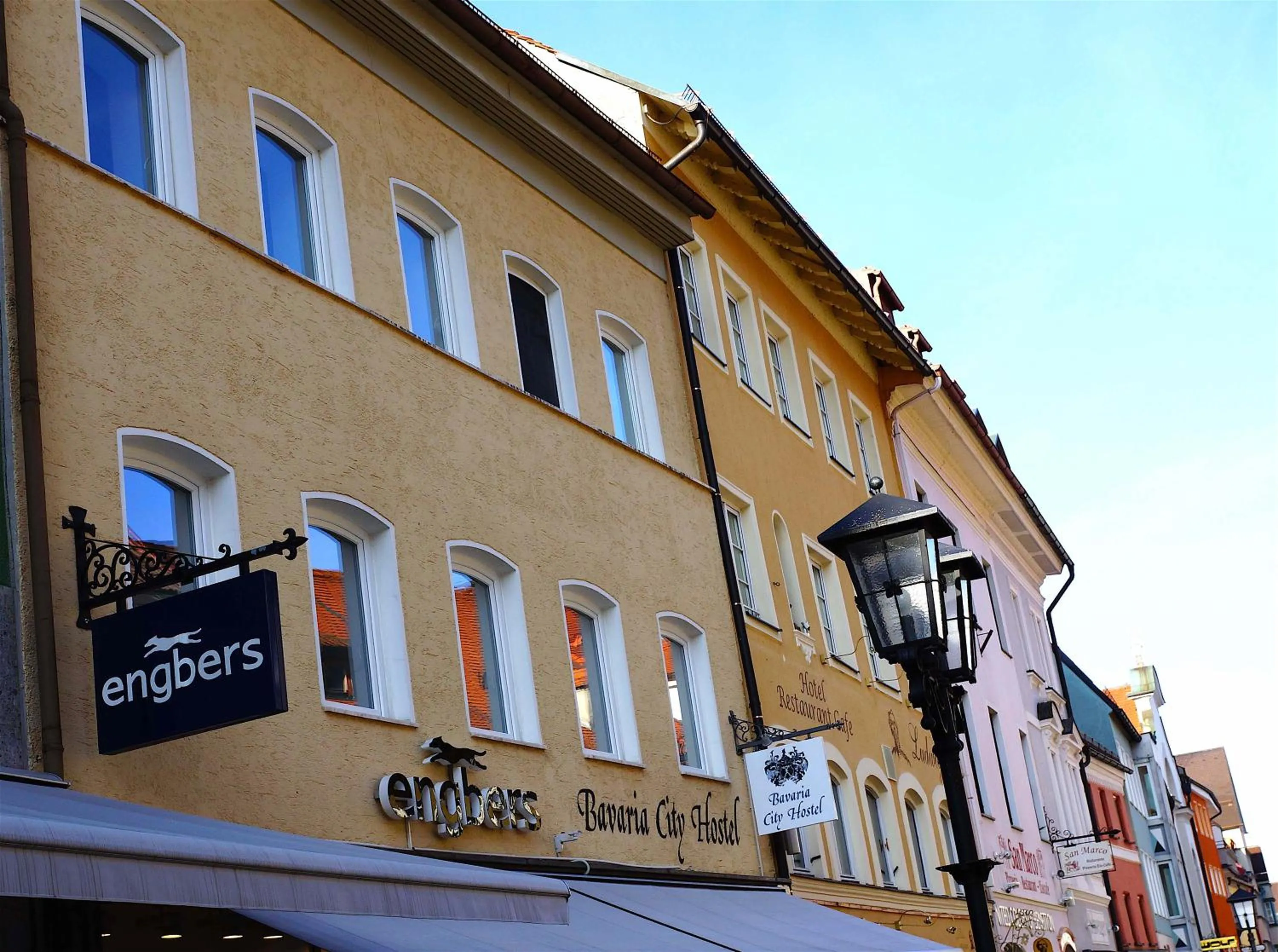 Property building in Bavaria City Hostel - Design Hostel