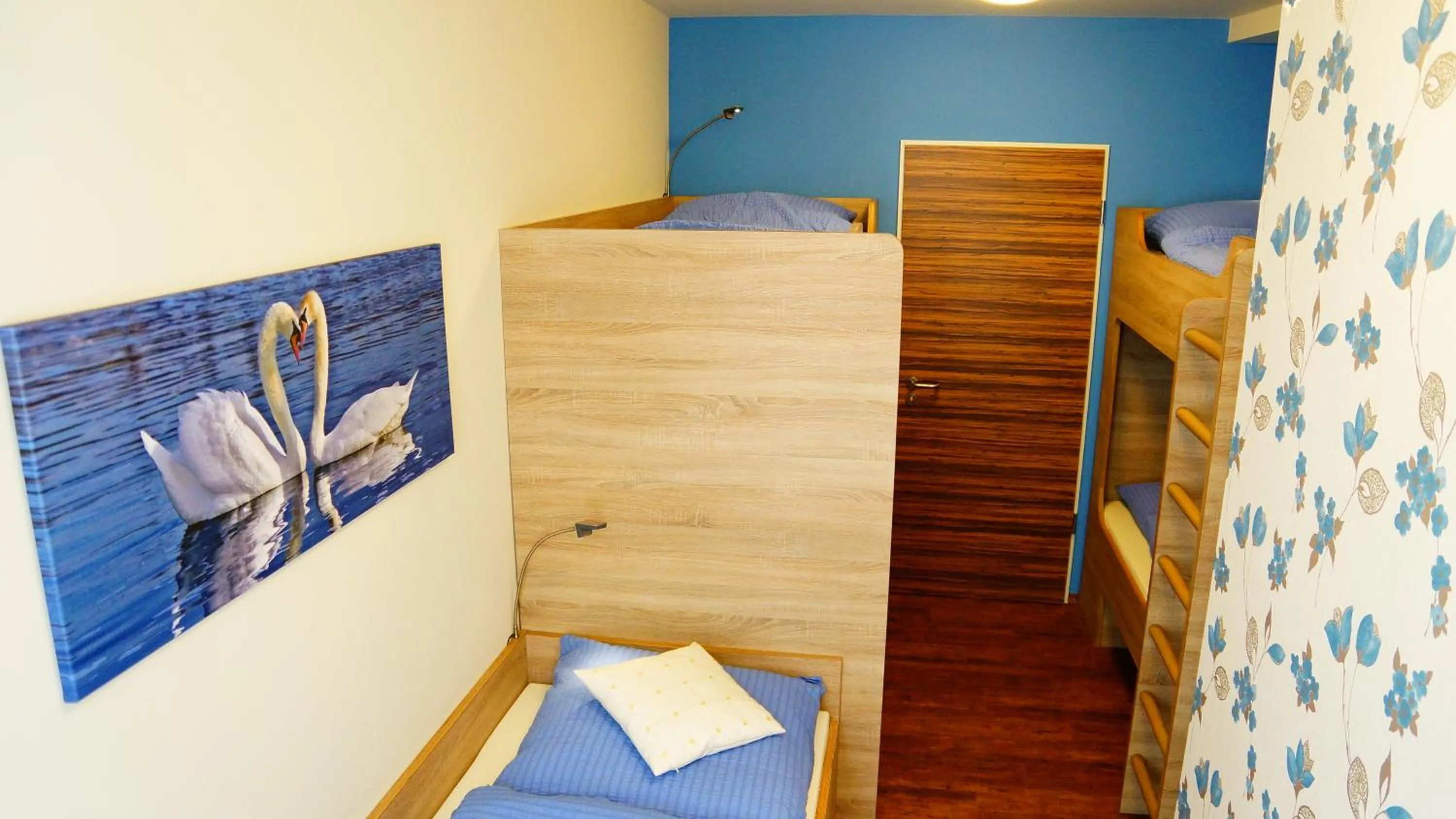 Bedroom, Bed in Bavaria City Hostel - Design Hostel