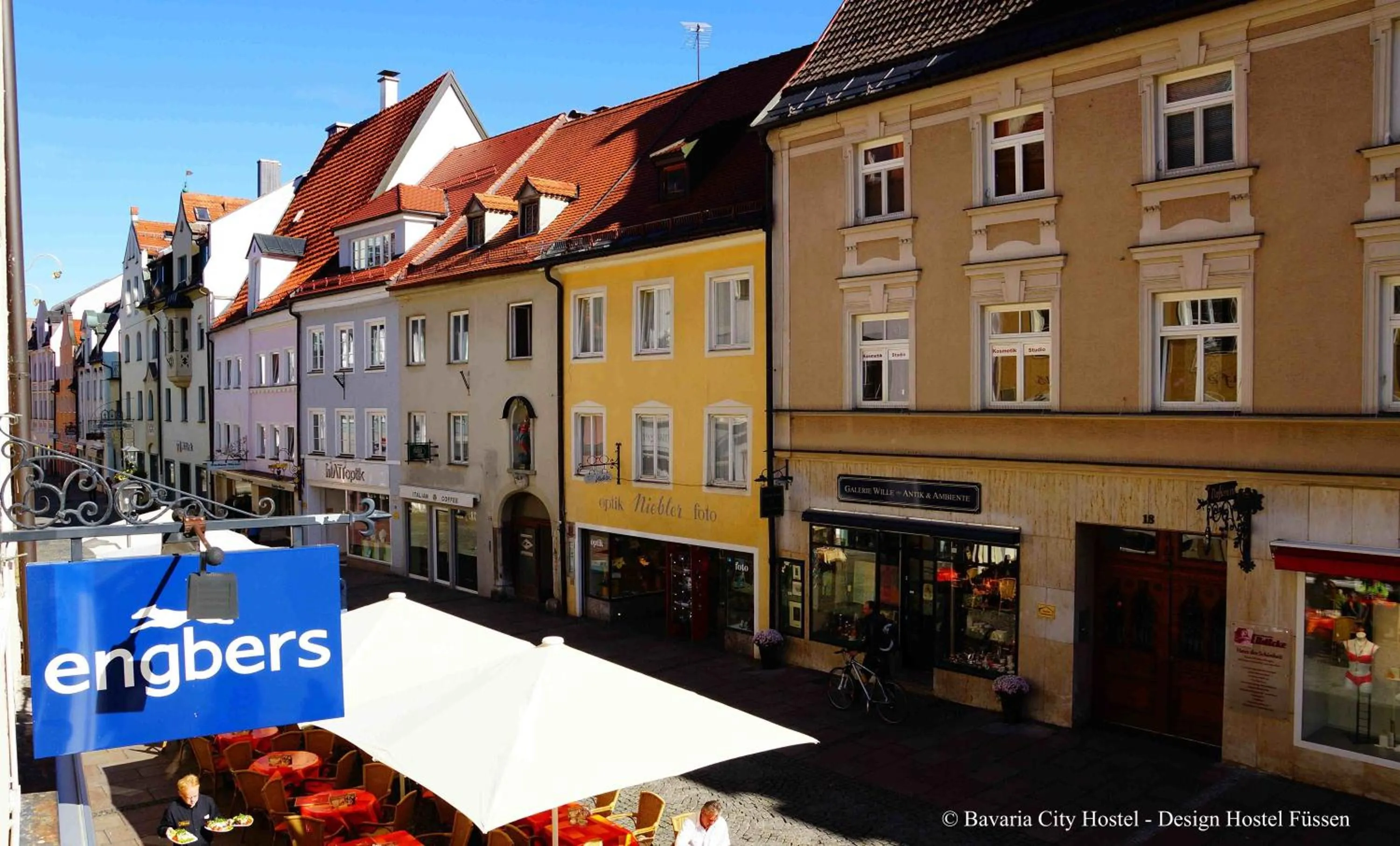 View (from property/room) in Bavaria City Hostel - Design Hostel