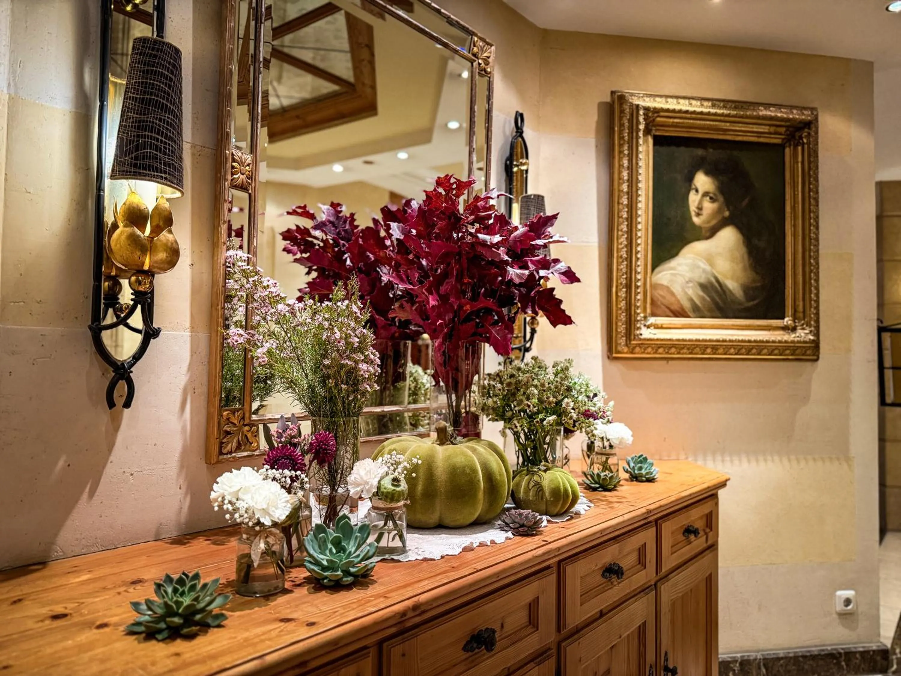 Decorative detail in Hotel Post Lermoos superior