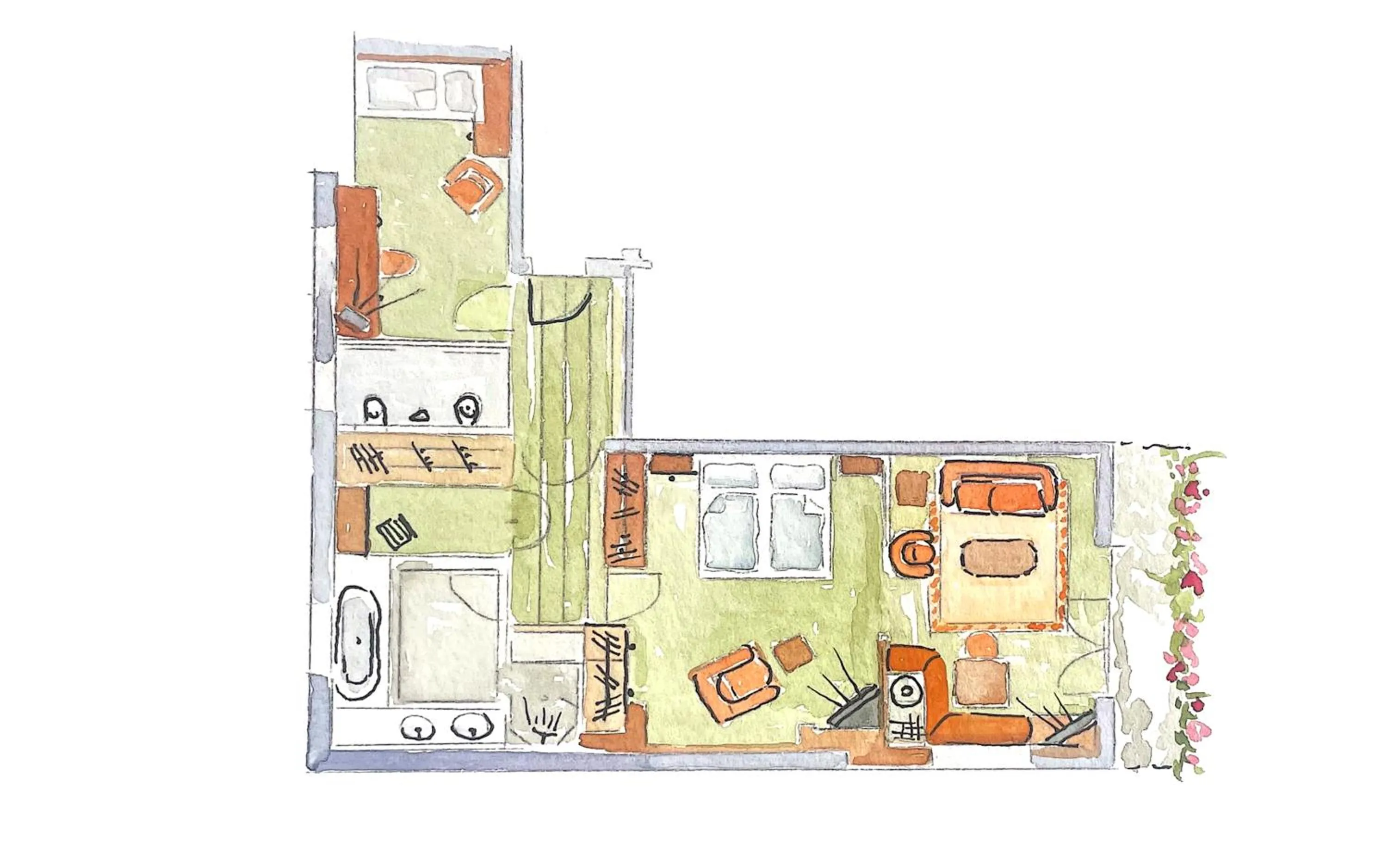 Photo of the whole room in Hotel Post Lermoos