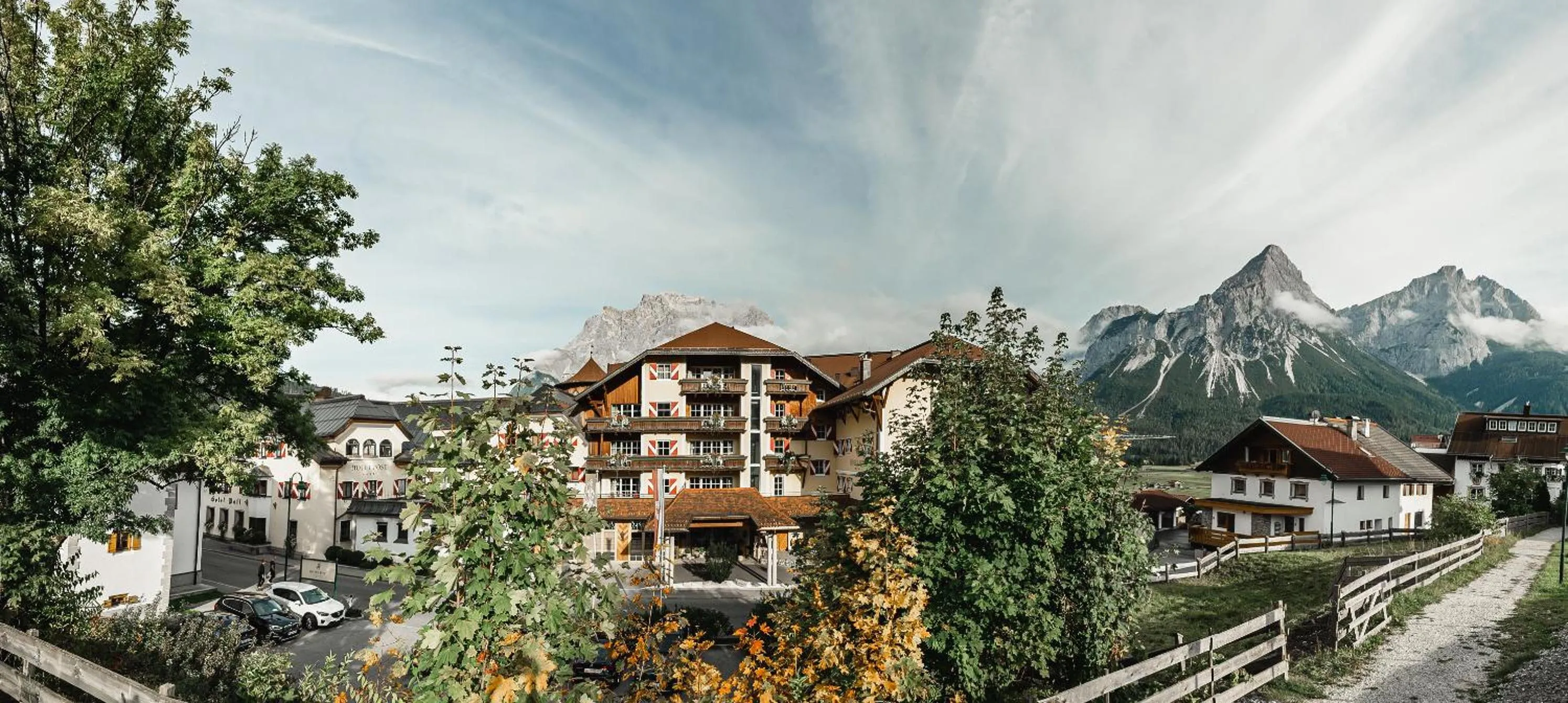 Property building in Hotel Post Lermoos