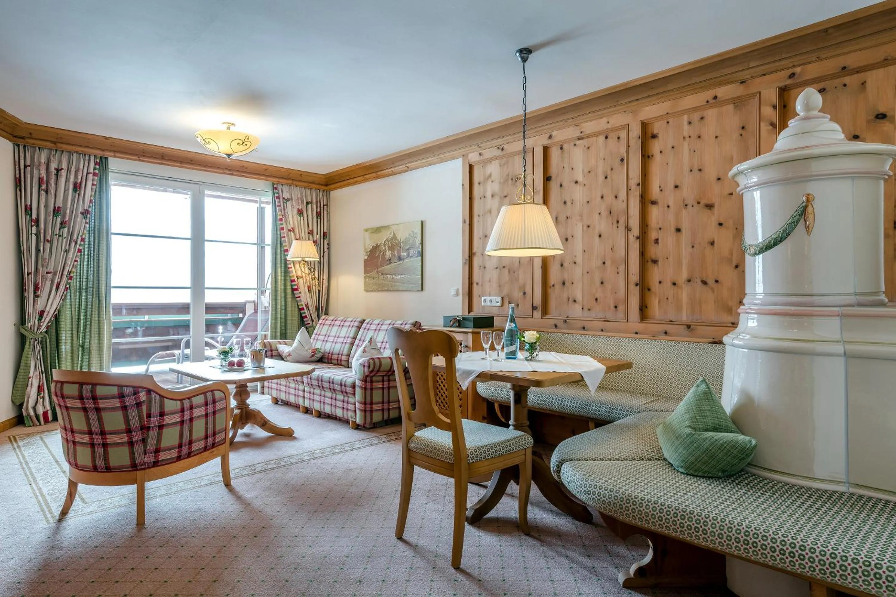 Living room in Hotel Post Lermoos superior