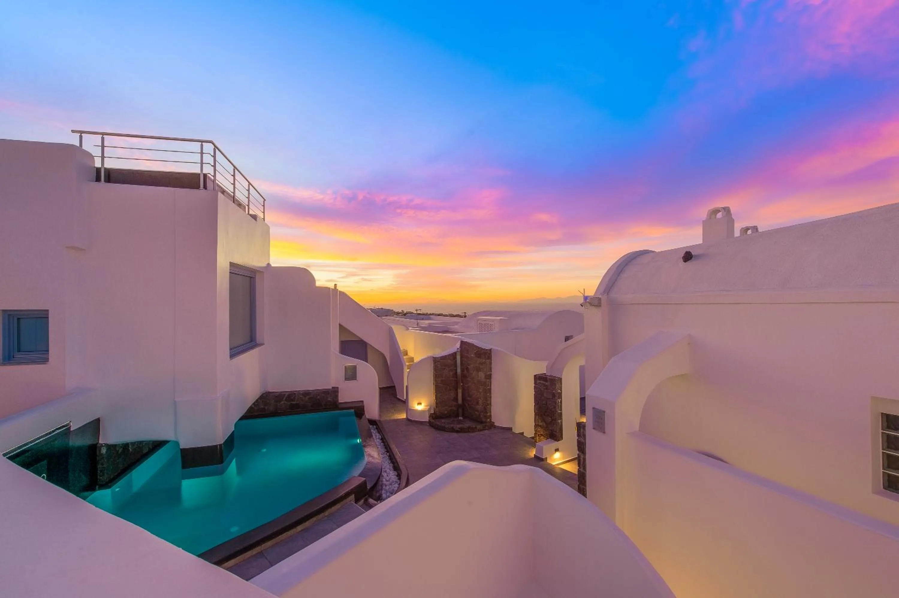 Sunrise in Sole d'oro Luxury Suites