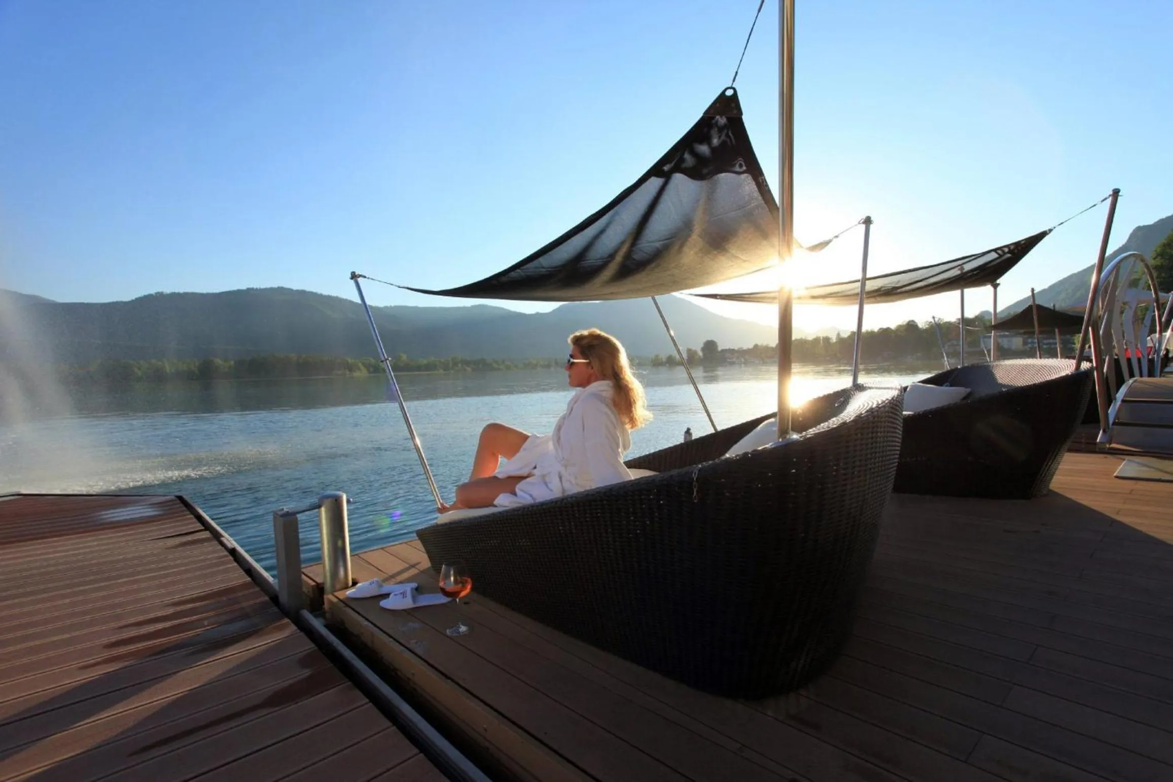 Spa and wellness centre/facilities in Romantik Hotel Im Weissen Rössl am Wolfgangsee