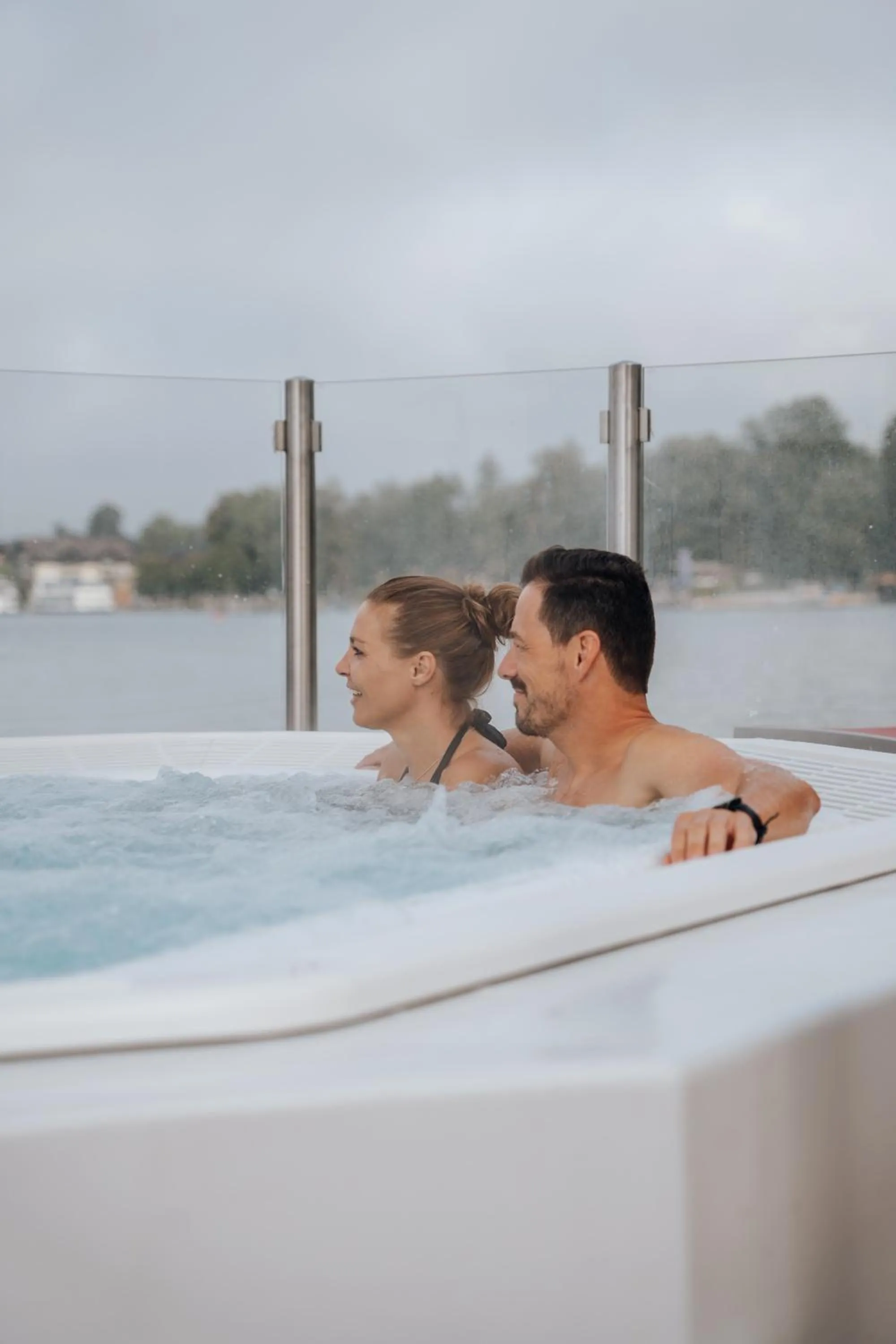 Hot Tub in Romantik Hotel Im Weissen Rössl am Wolfgangsee