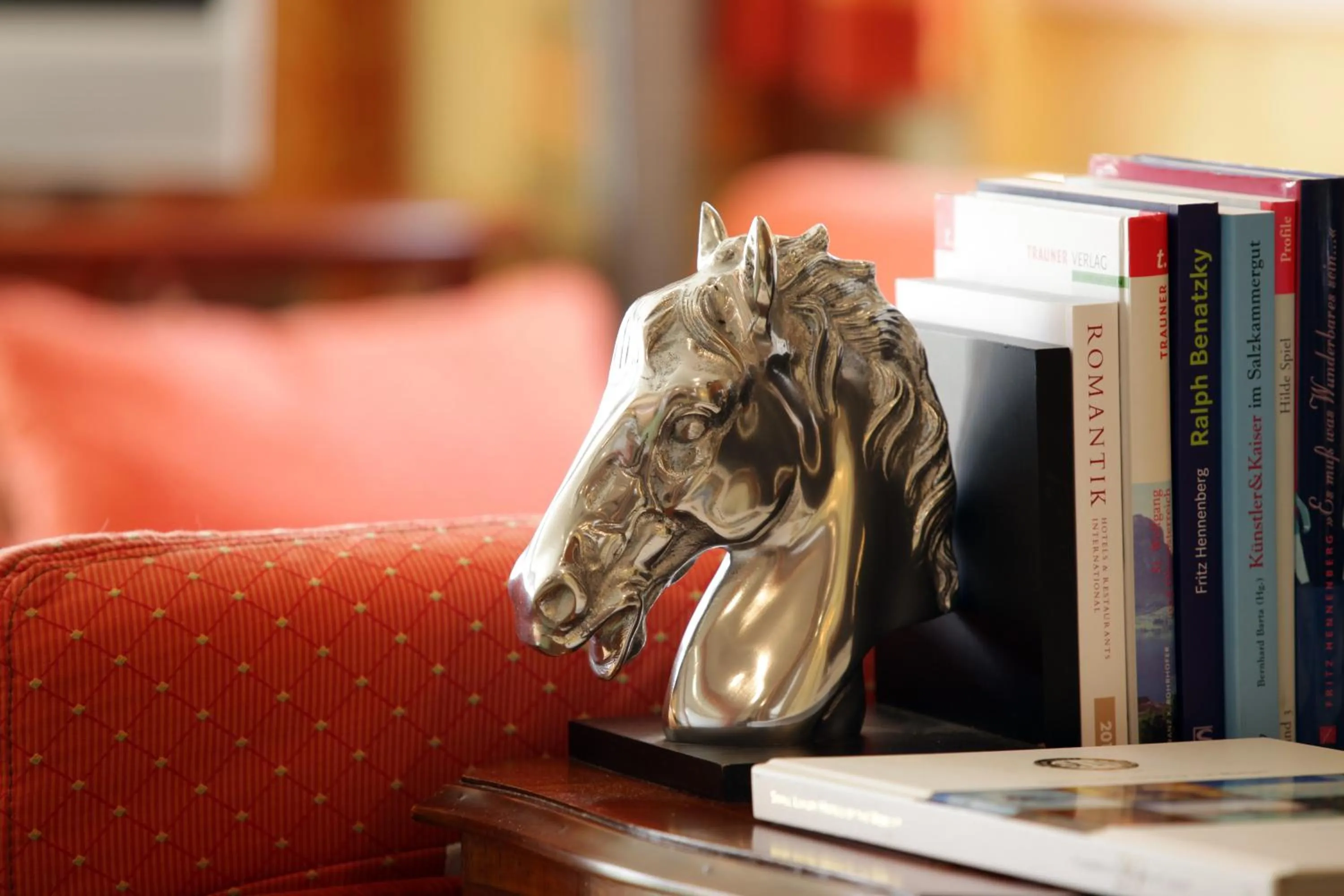 Library in Romantik Hotel Im Weissen Rössl am Wolfgangsee