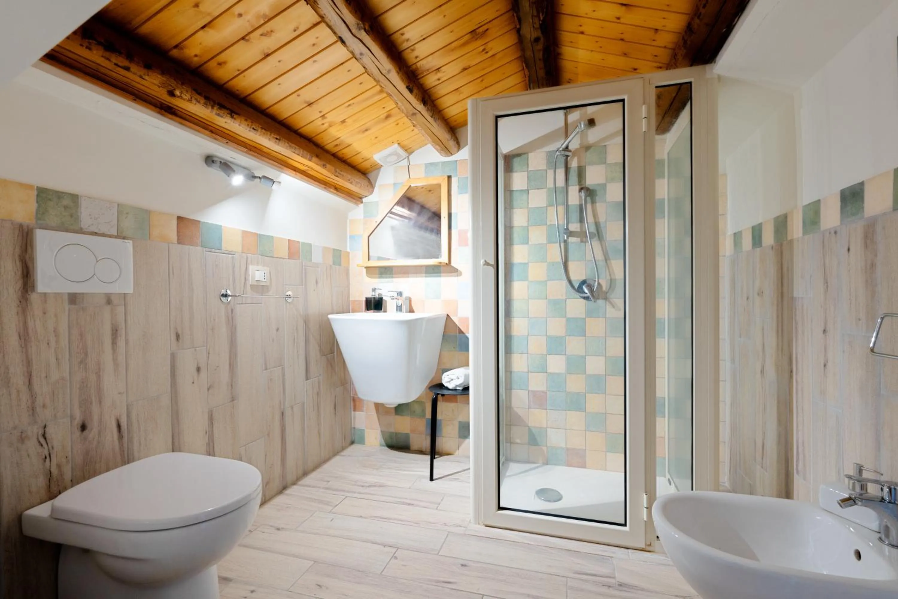 Bathroom in B&B Ruota di Carretto