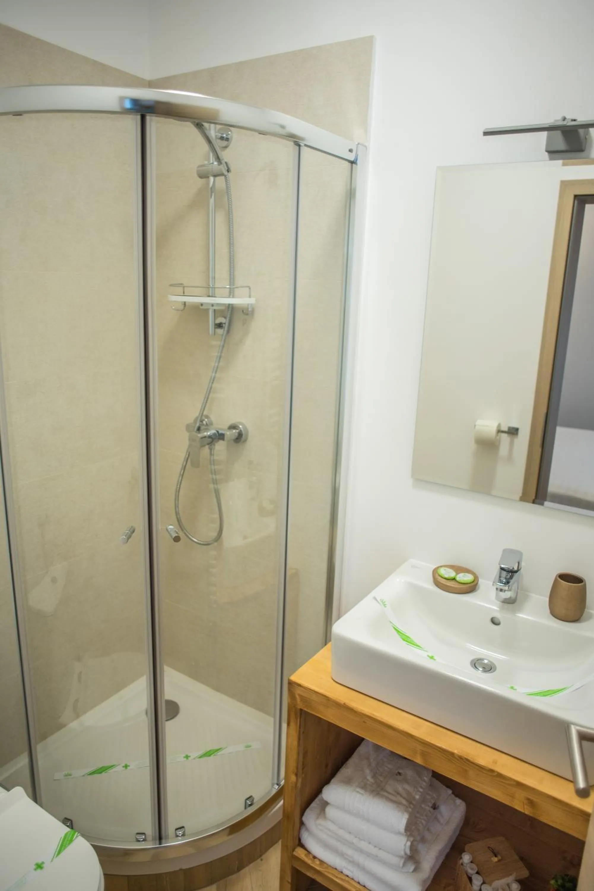 Shower in Boga Rooms