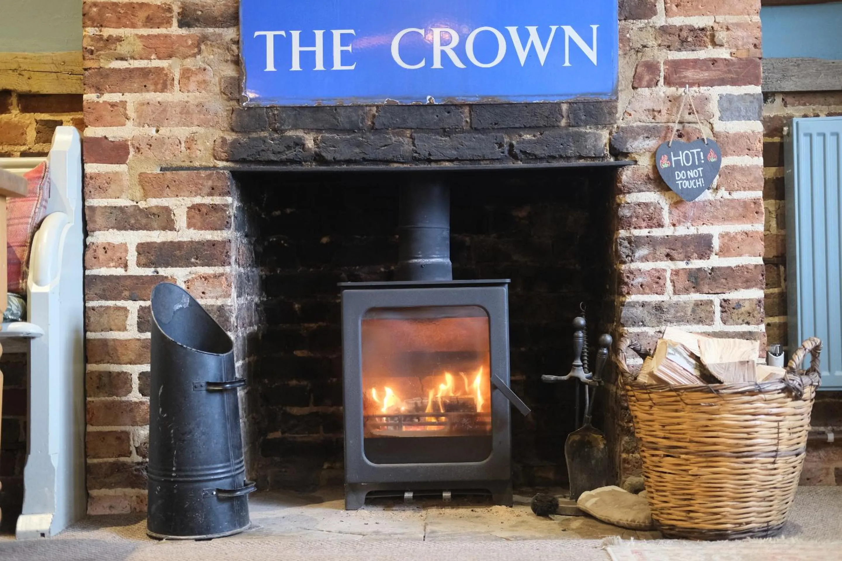 Dining area in The Crown Inn Dial Post