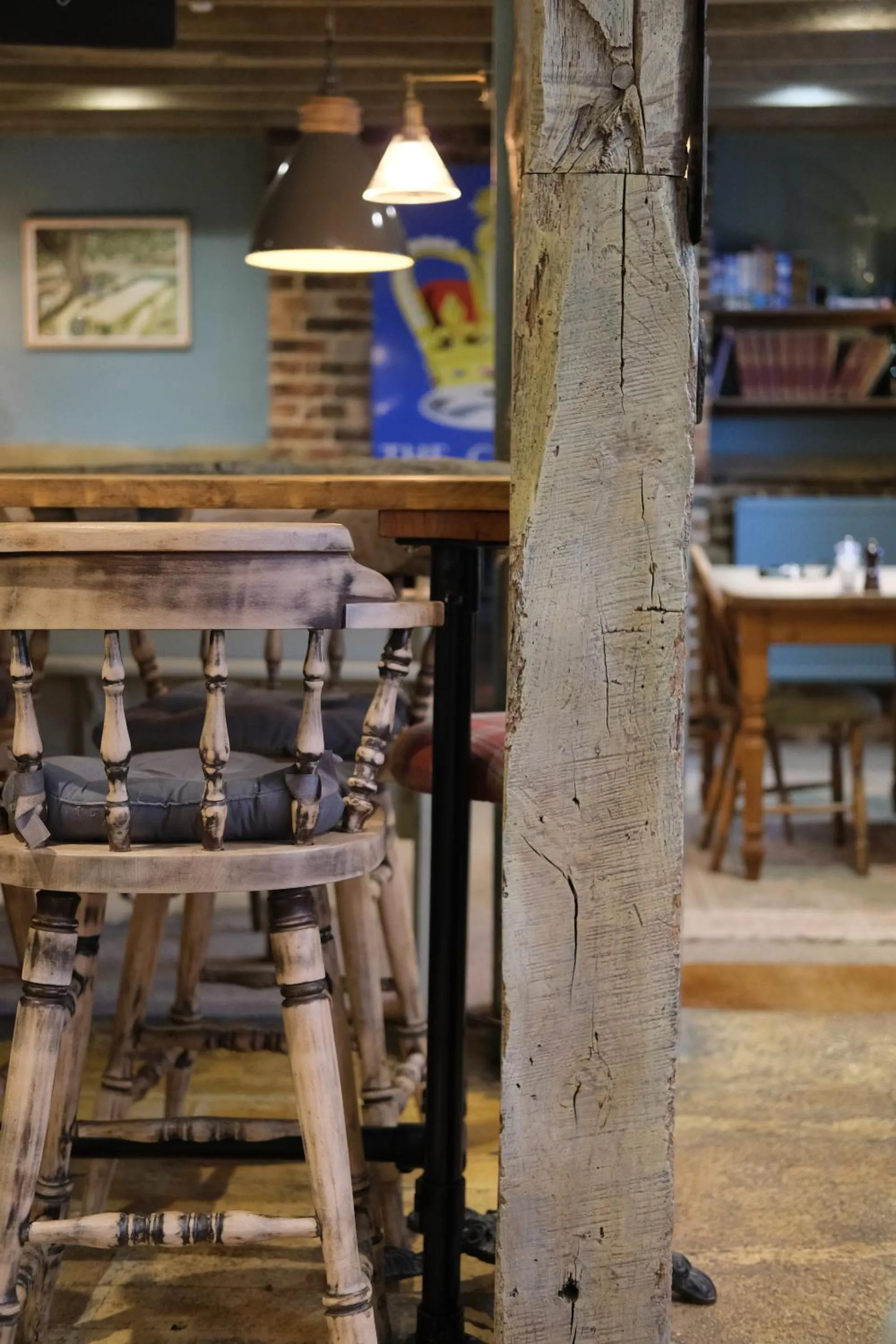 Dining area in The Crown Inn Dial Post