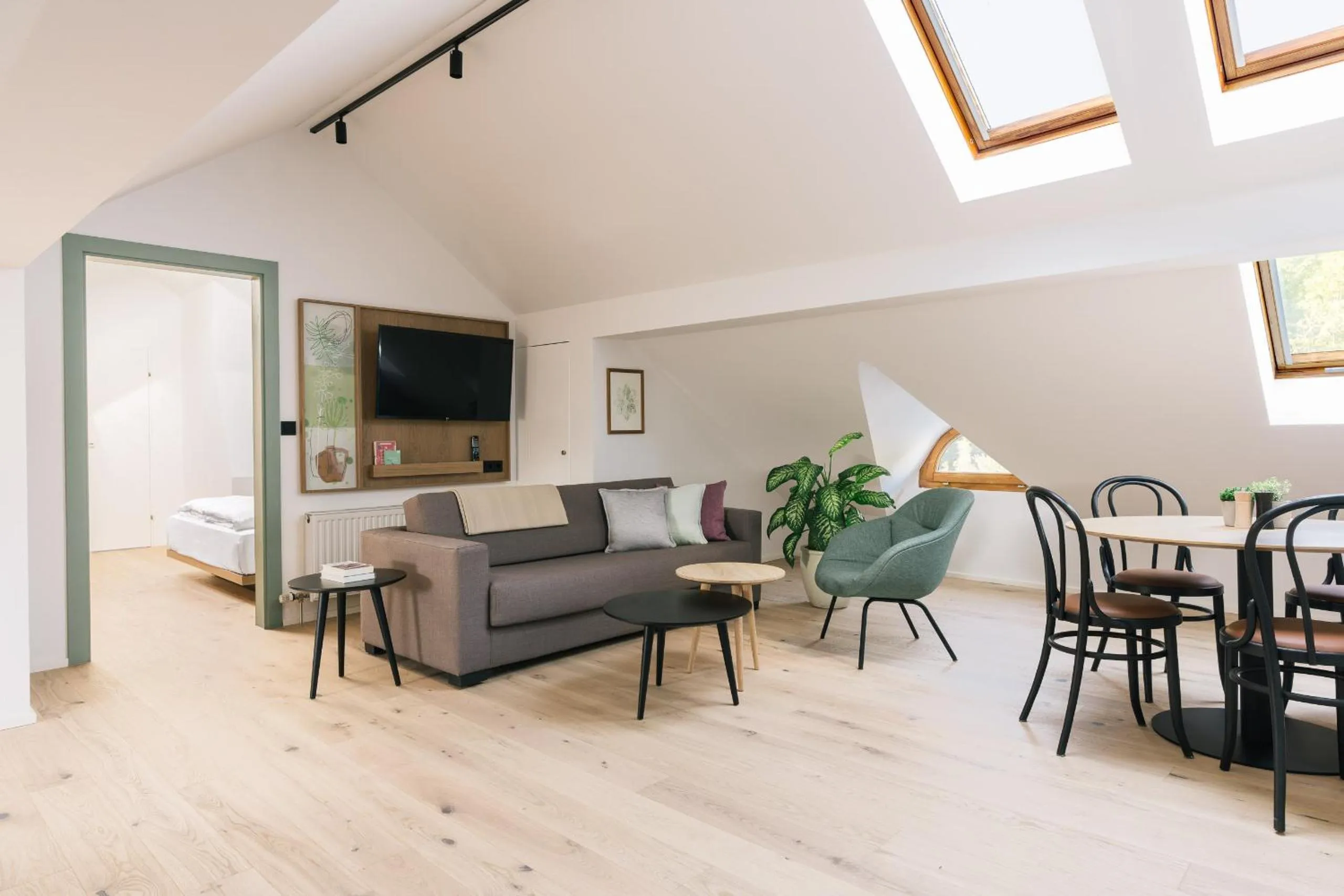 TV and multimedia in Bio-Hotel Schani Wienblick