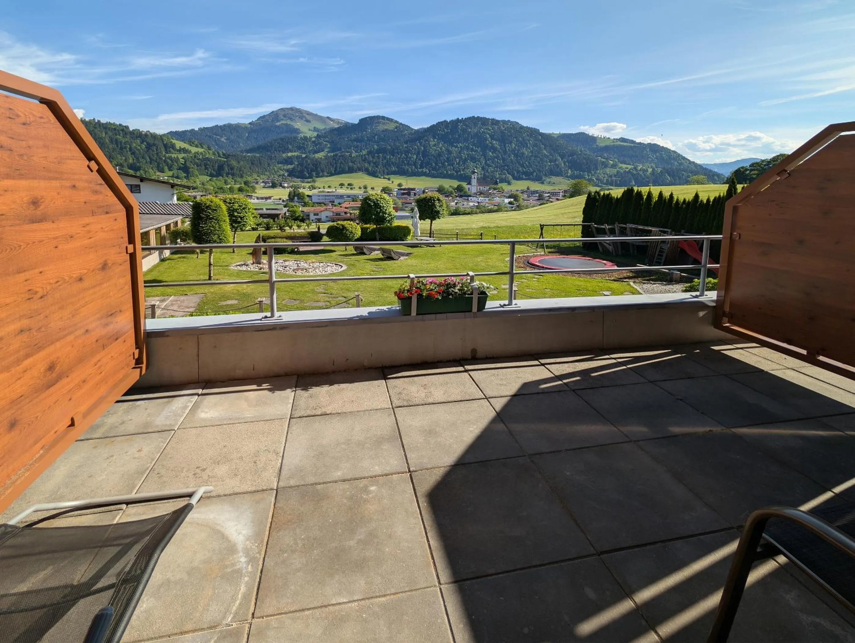 View (from property/room) in Hotel Alpenpanorama