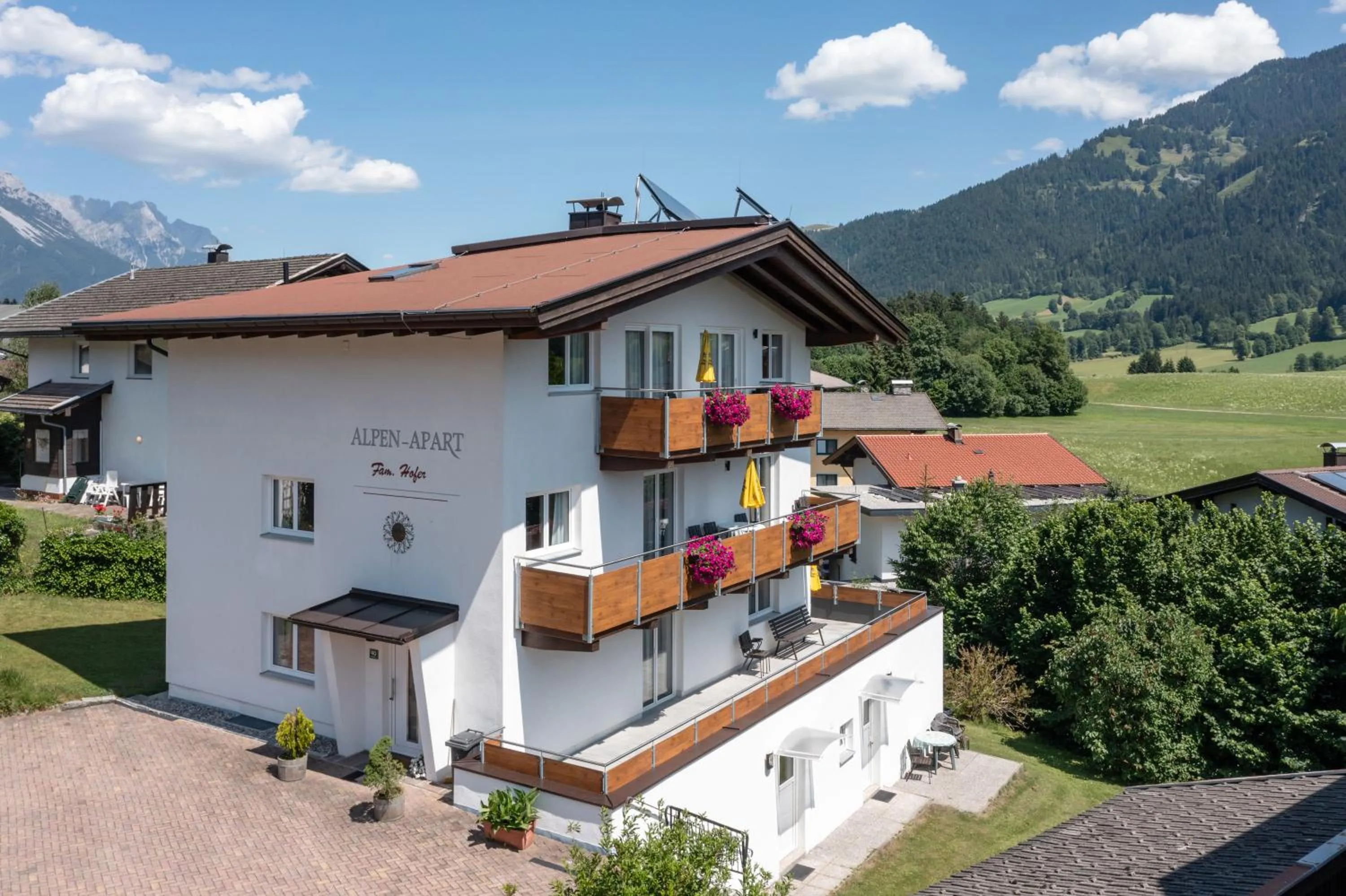 Property building in Hotel Alpenpanorama