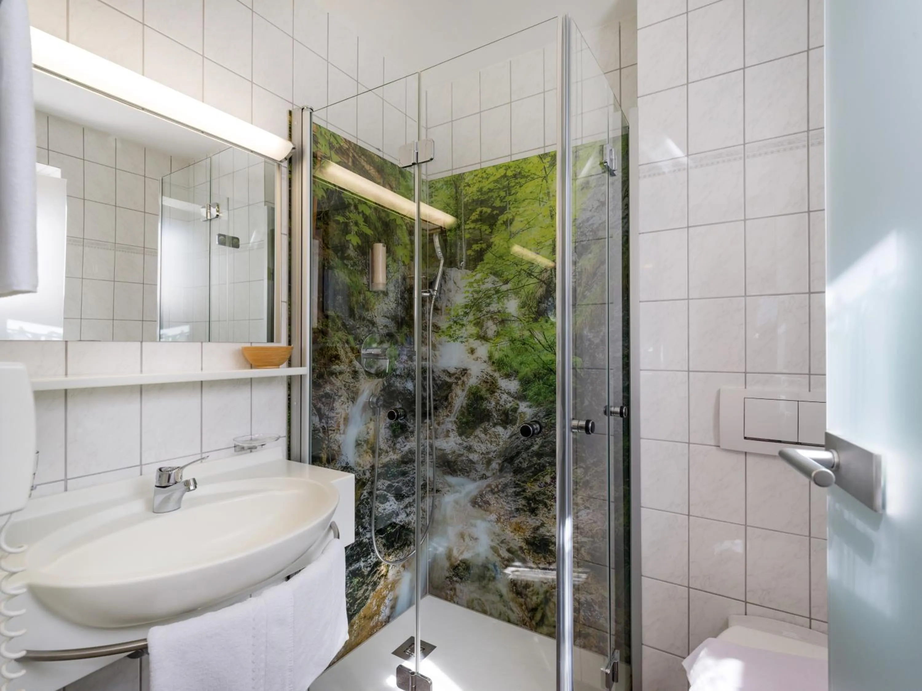 Bathroom in Hotel Alpenpanorama