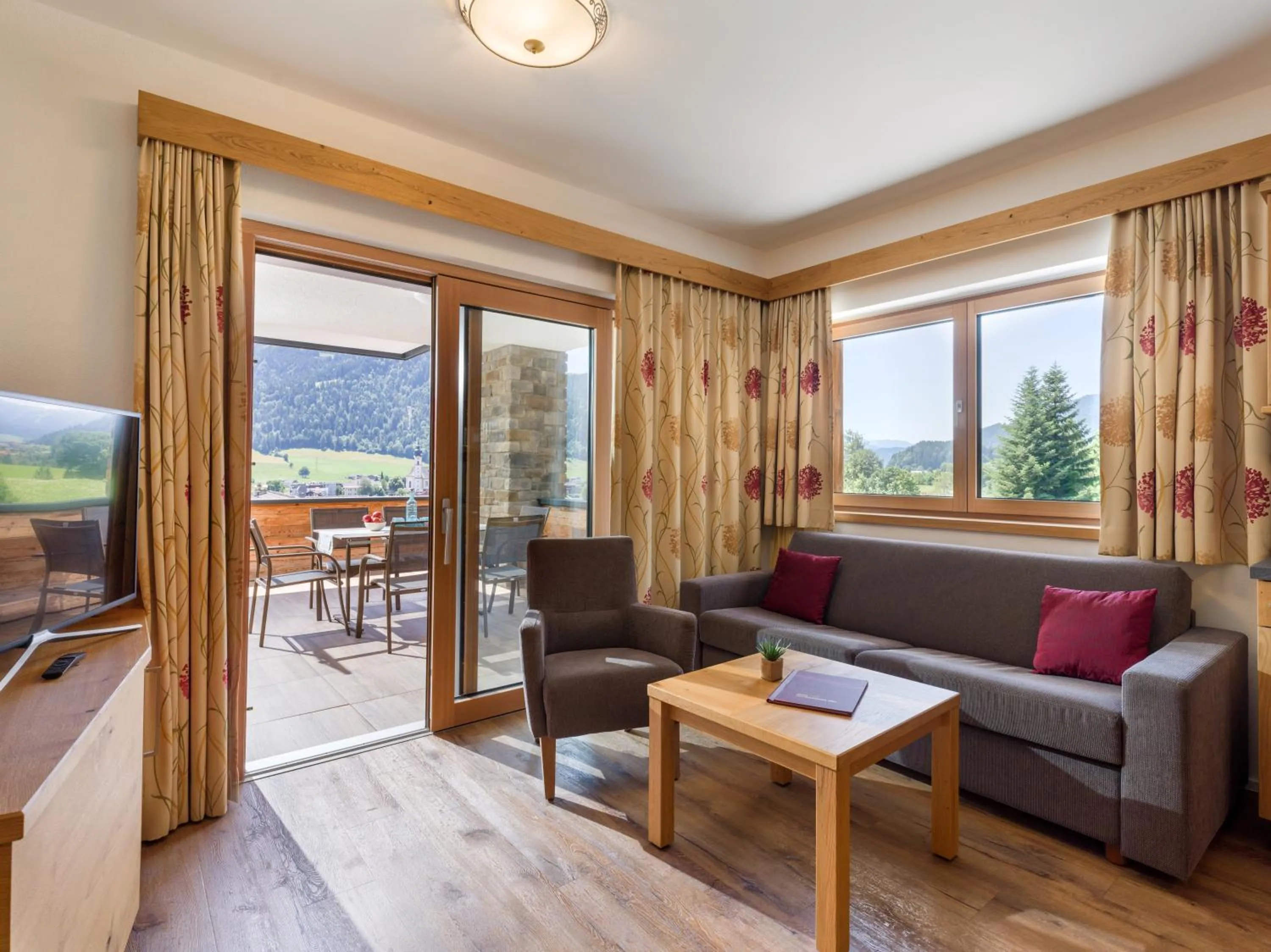 View (from property/room) in Hotel Alpenpanorama