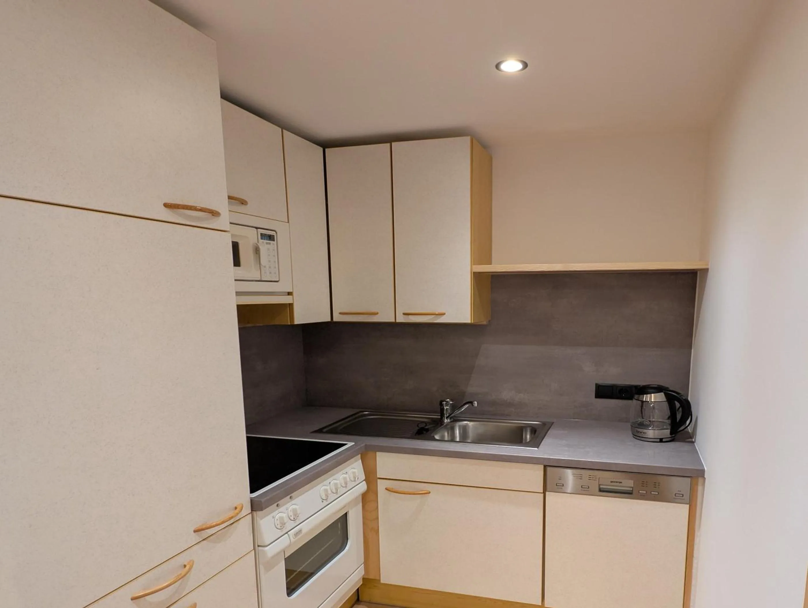 Kitchen or kitchenette in Hotel Alpenpanorama