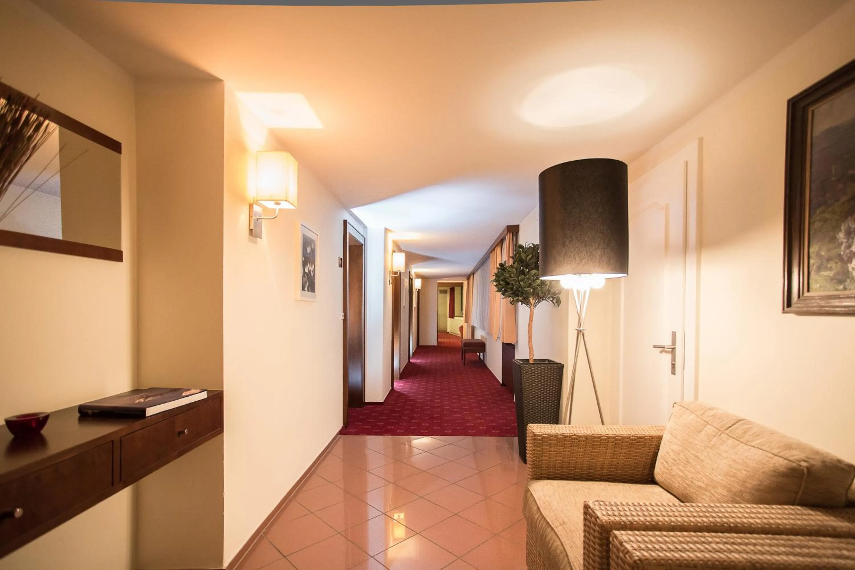 Lobby or reception in Sonne 1806 - Hotel am Campus Dornbirn