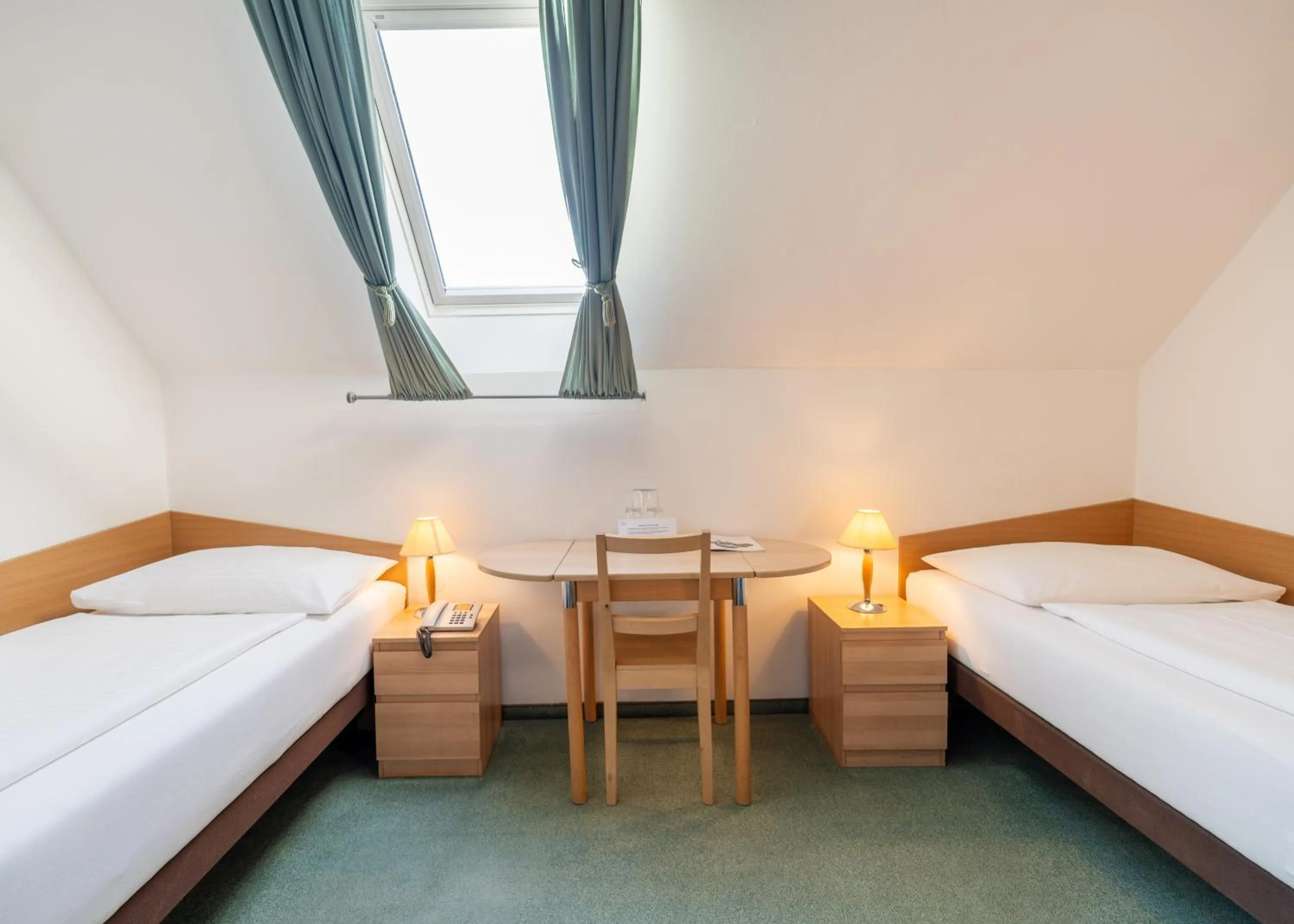 Bed in Hotel Mariahilf