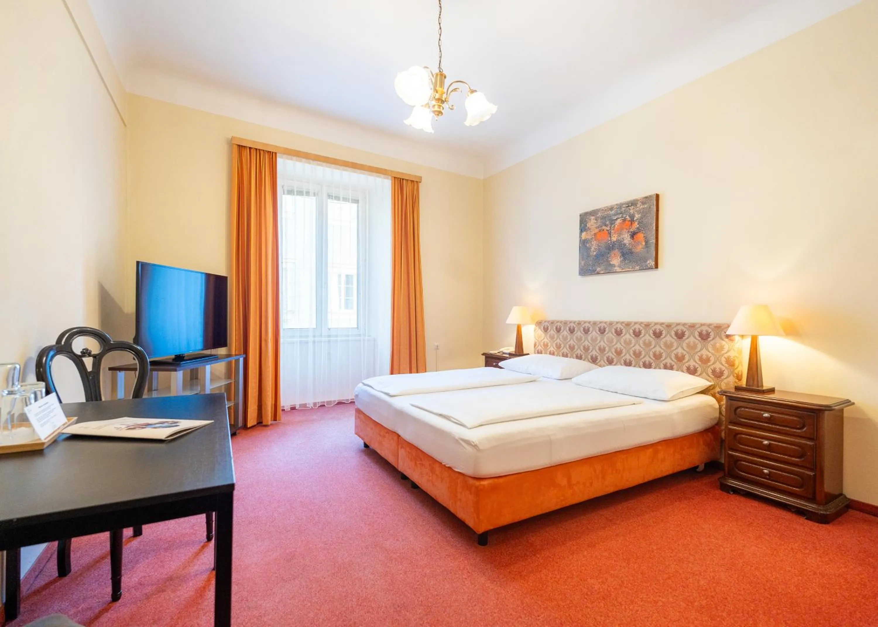 Bed in Hotel Mariahilf