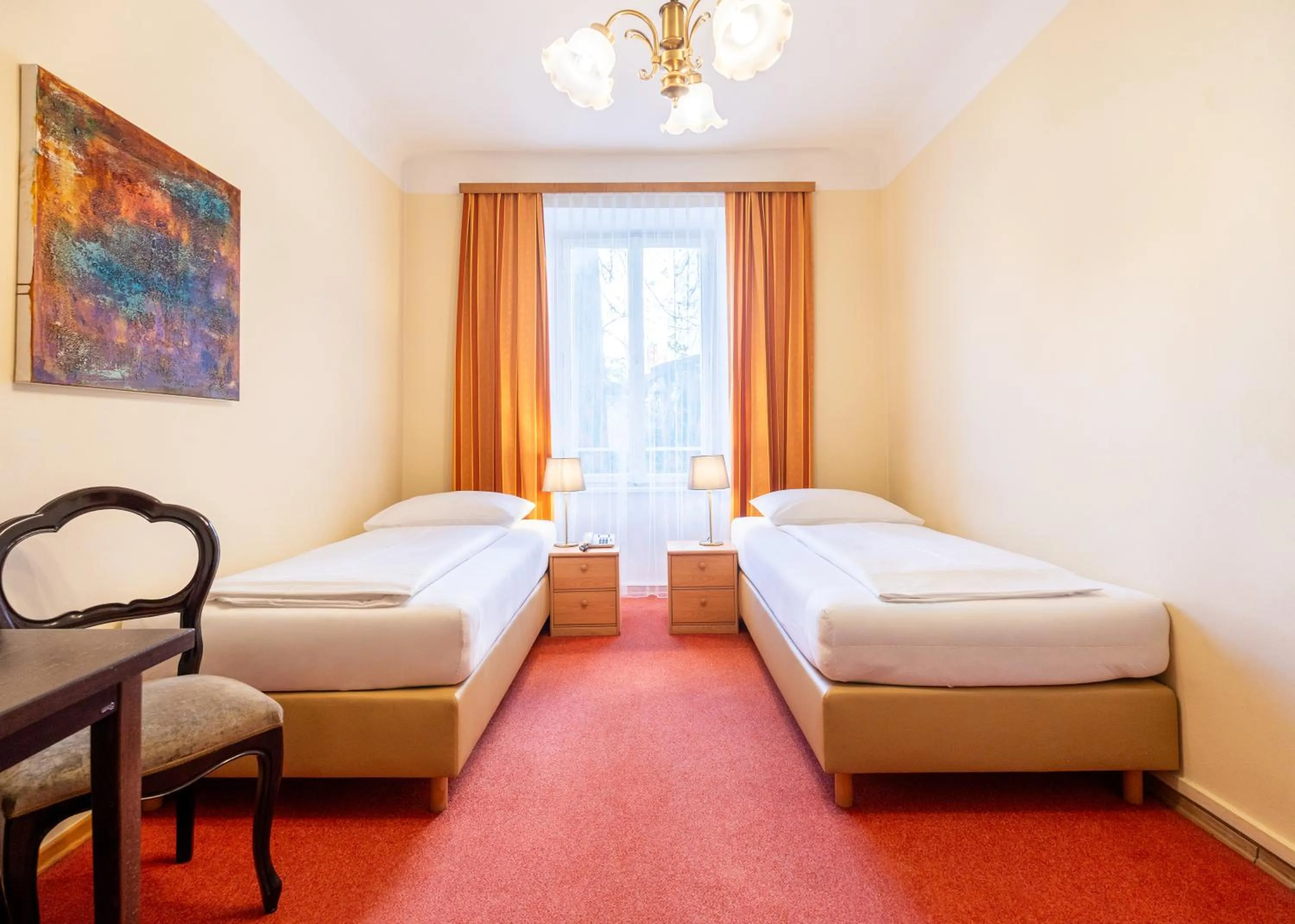 Bed in Hotel Mariahilf