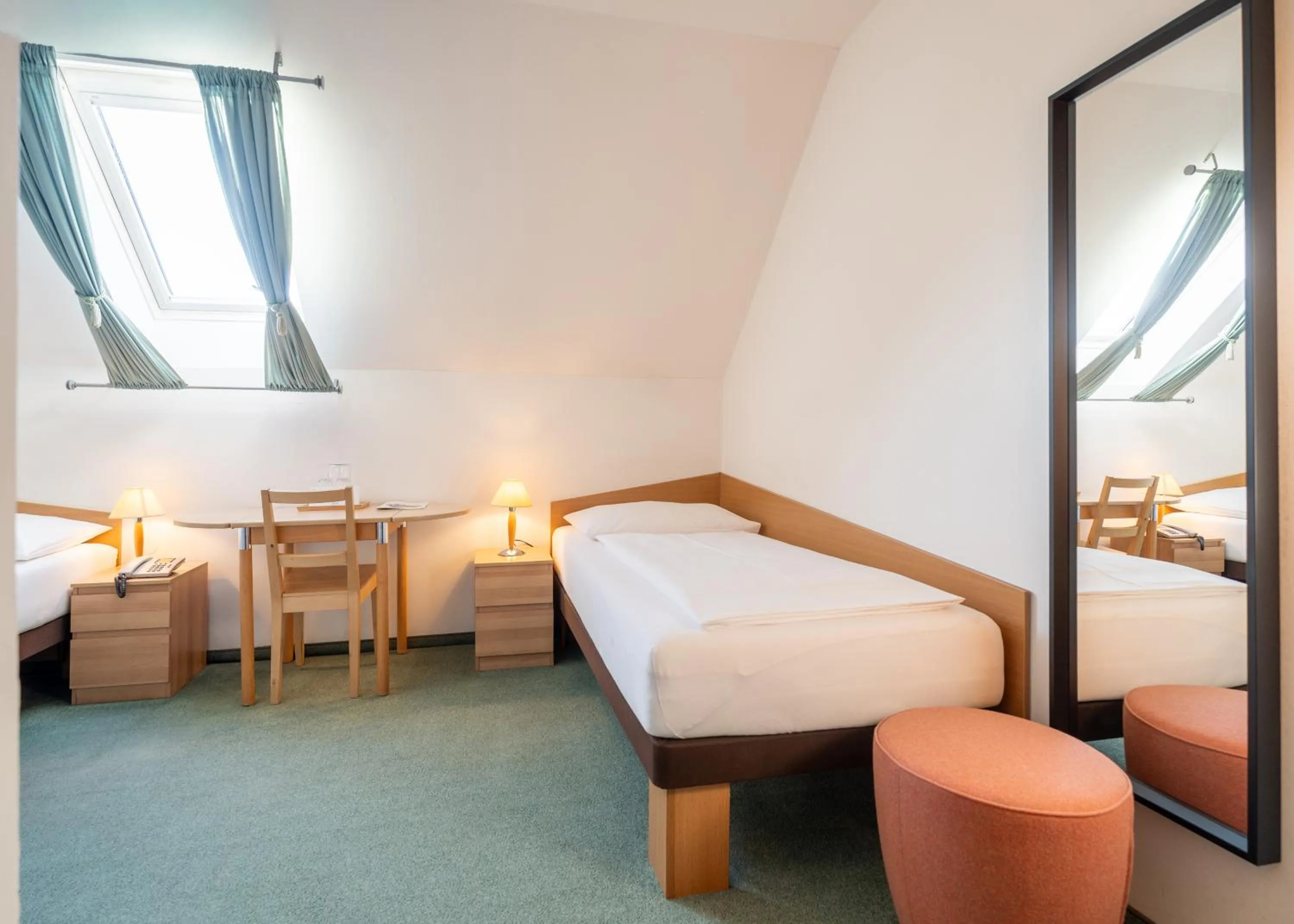 Bed in Hotel Mariahilf