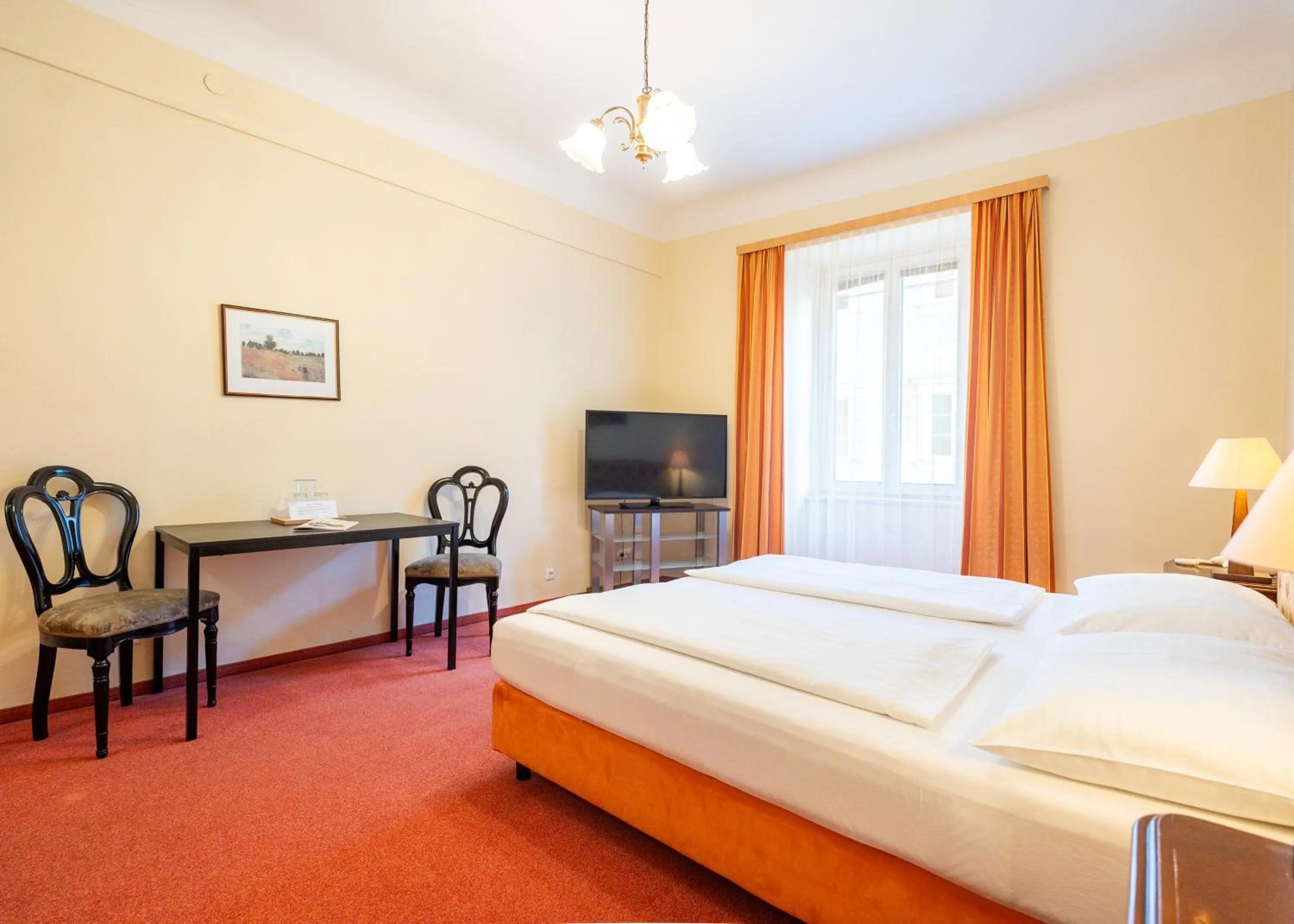 Bed in Hotel Mariahilf