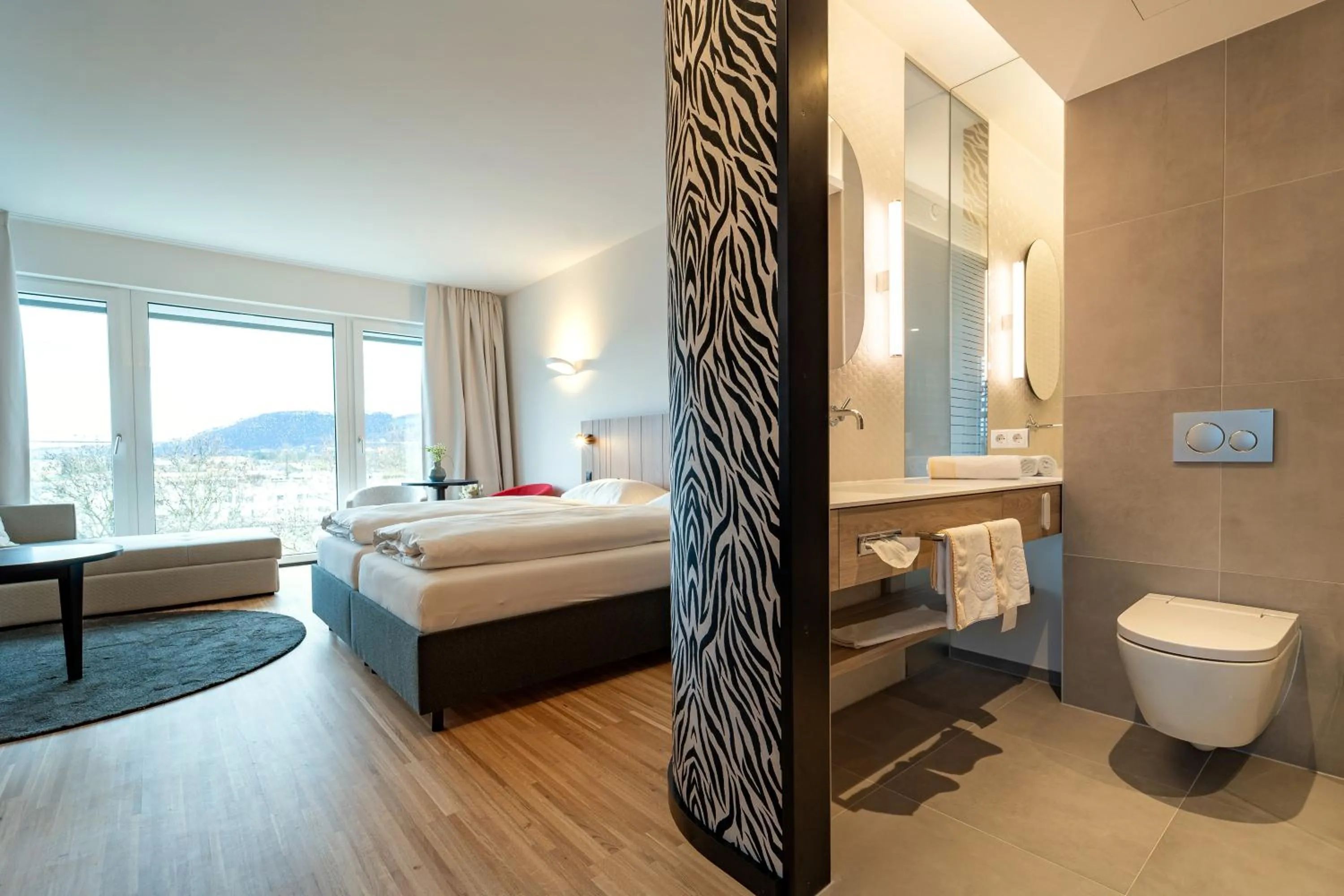 Photo of the whole room, Bed in Amadeo Hotel Schaffenrath