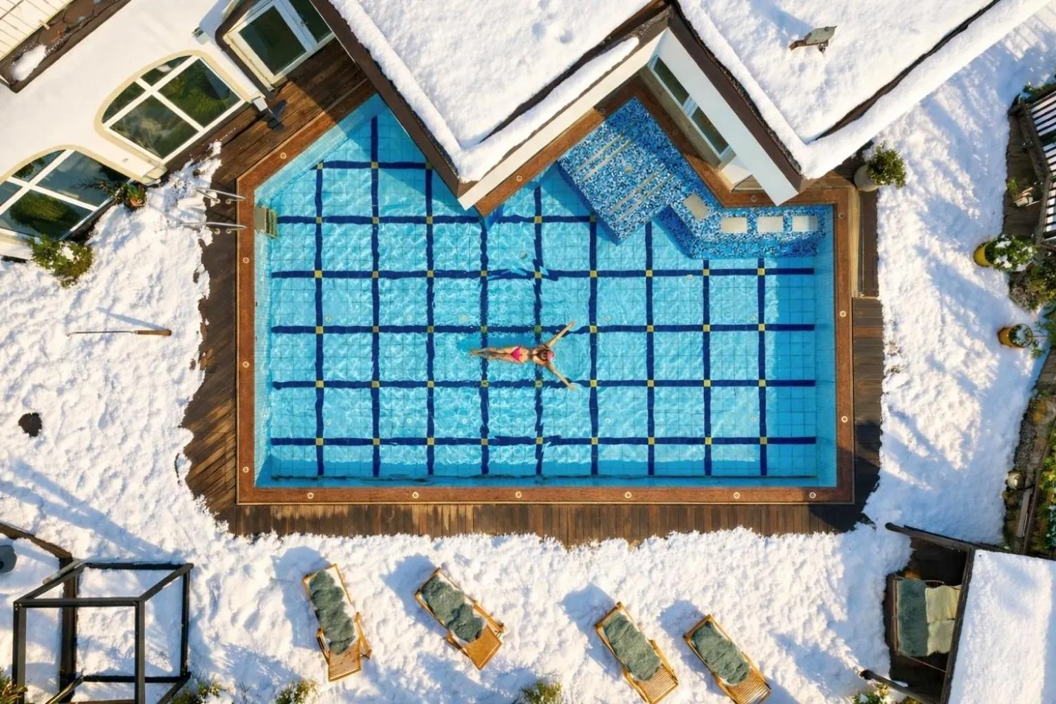 Bird's eye view in Superior Sport und Familienresort Alpenblick