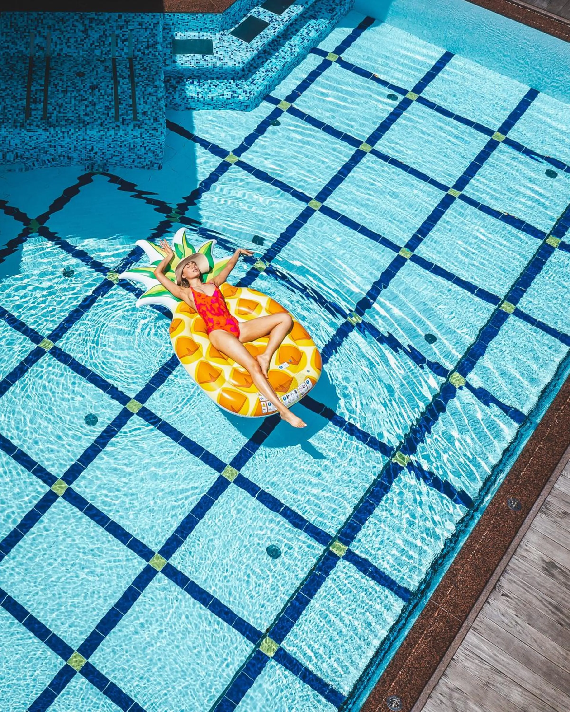 Swimming pool in Superior Sport und Familienresort Alpenblick