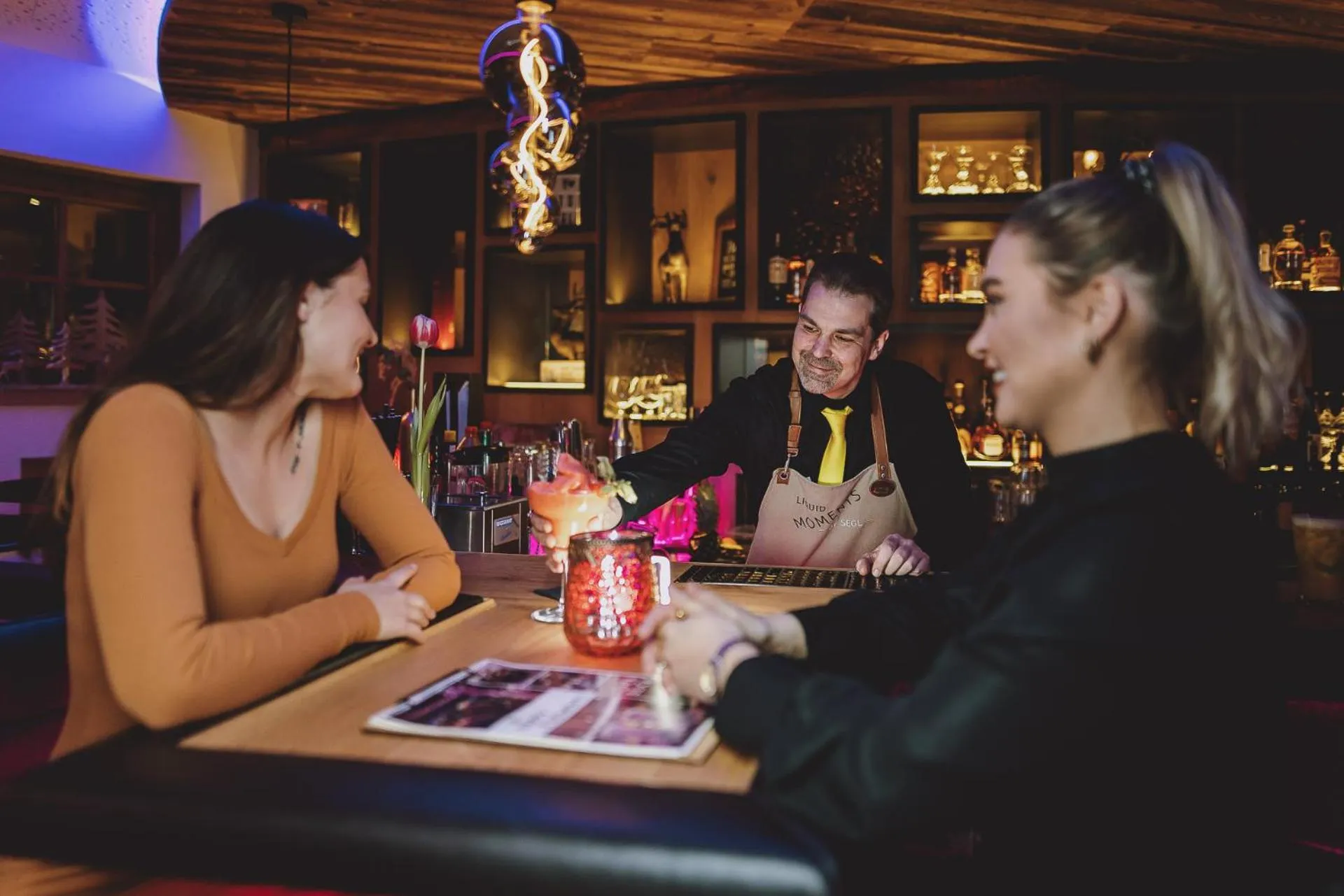 Lounge or bar in Superior Sport und Familienresort Alpenblick