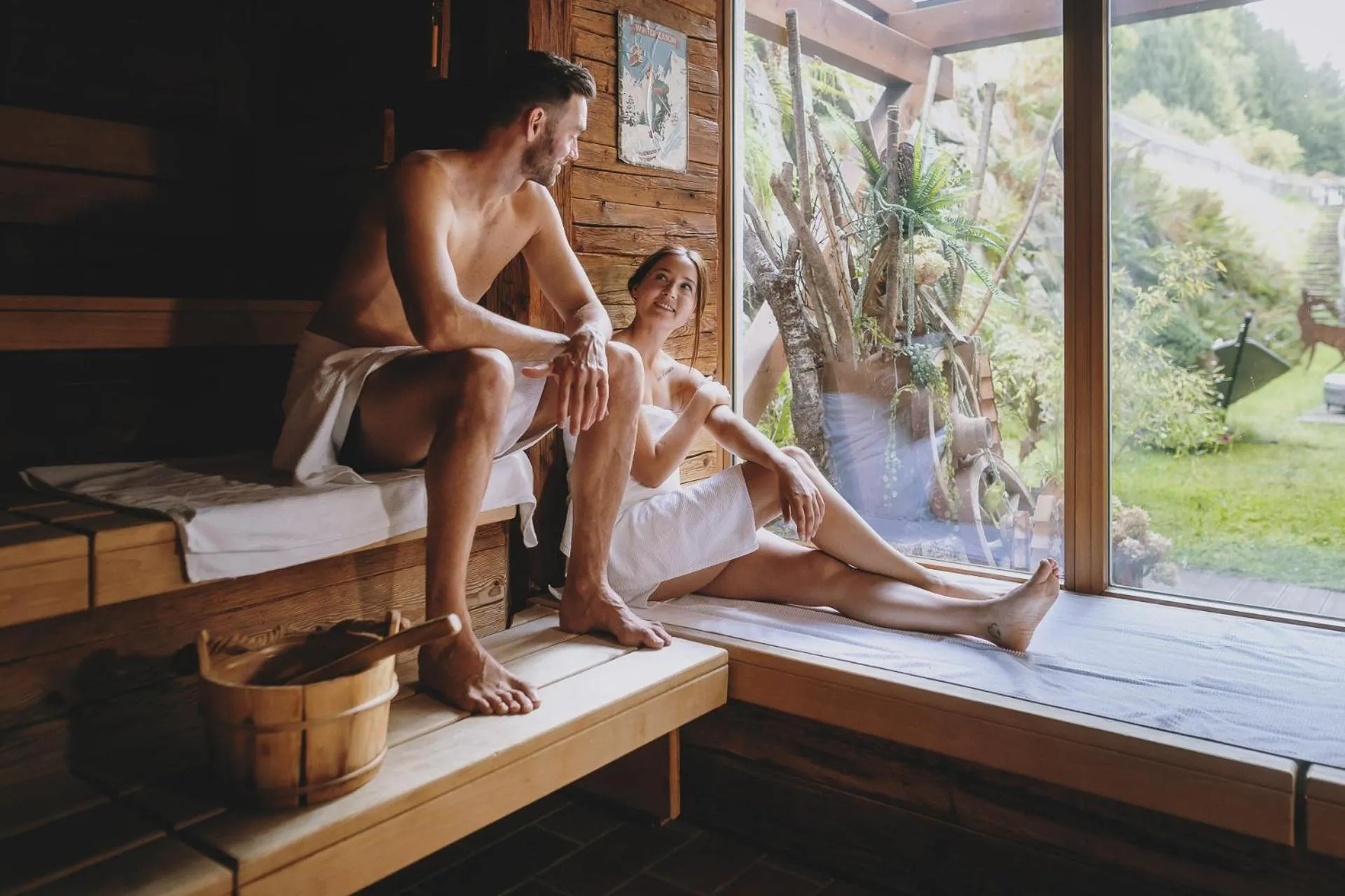 Sauna in Superior Sport und Familienresort Alpenblick