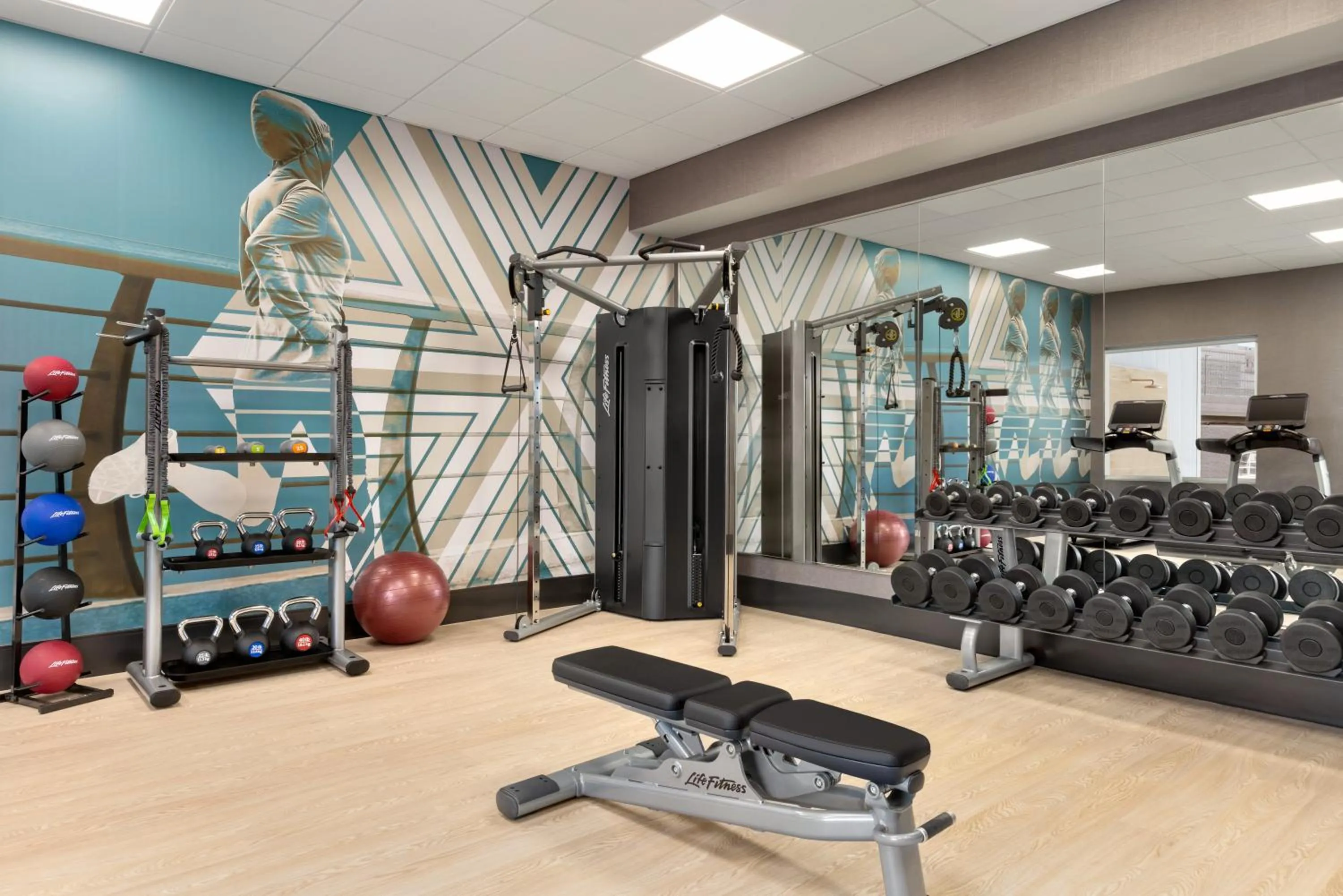 Fitness centre/facilities in Hyatt House Atlanta Perimeter Center