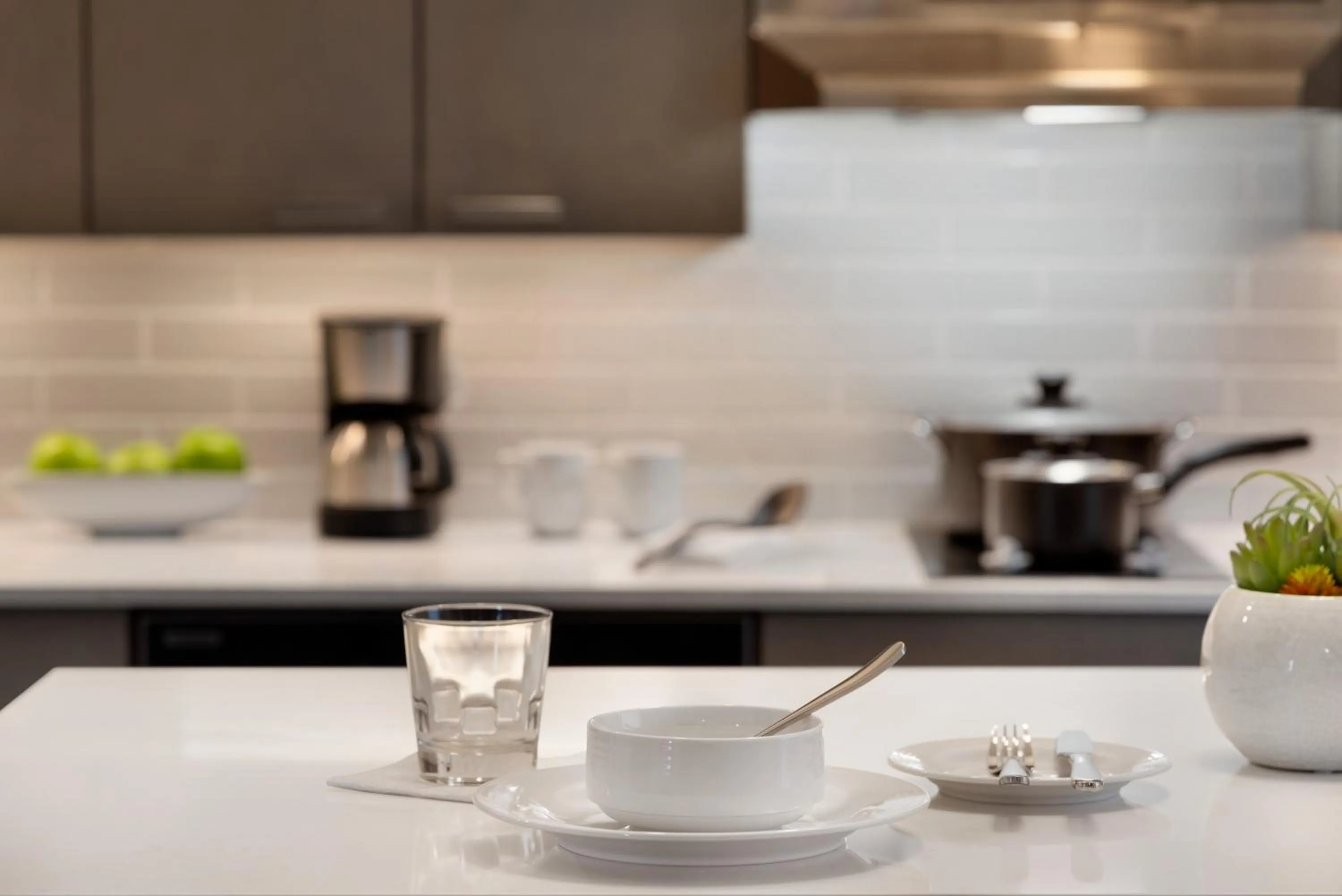 Kitchen or kitchenette in Hyatt House Atlanta Perimeter Center