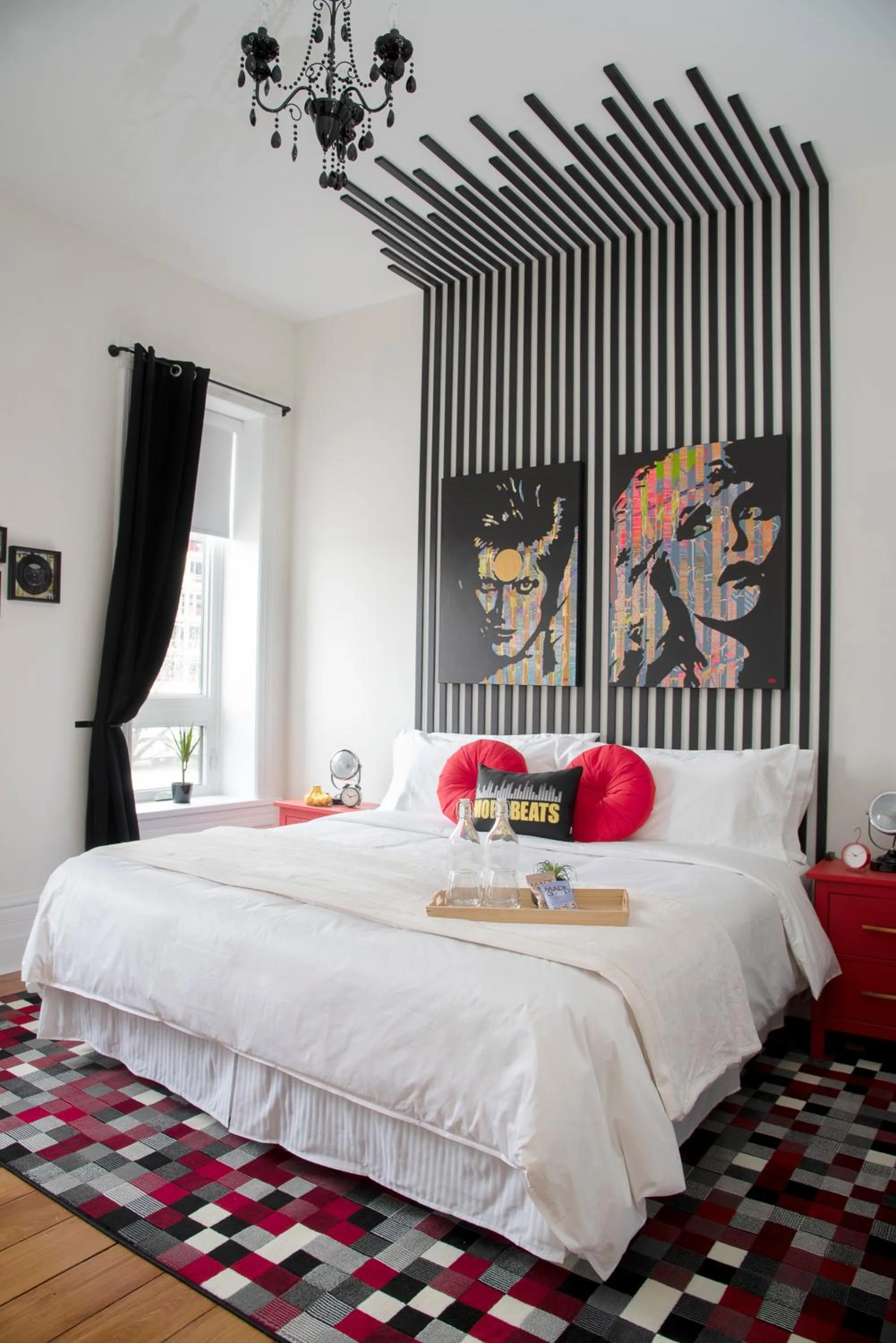 Bed in The Juniper Inn