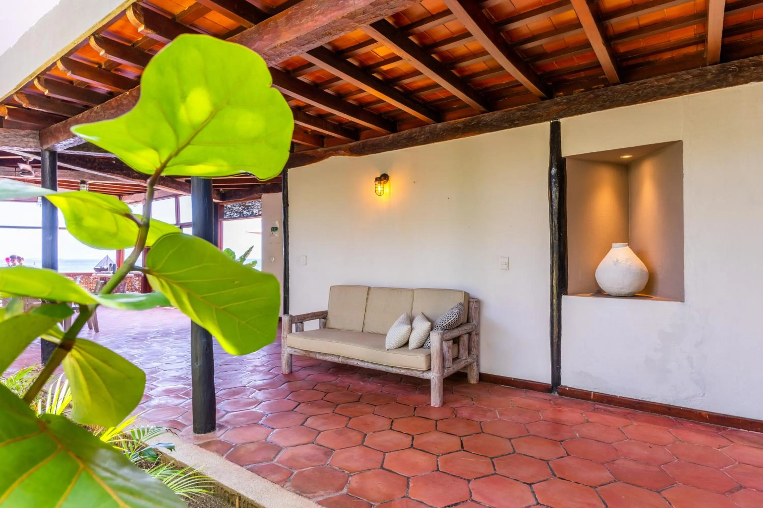 Living room in Rosario EcoHotel