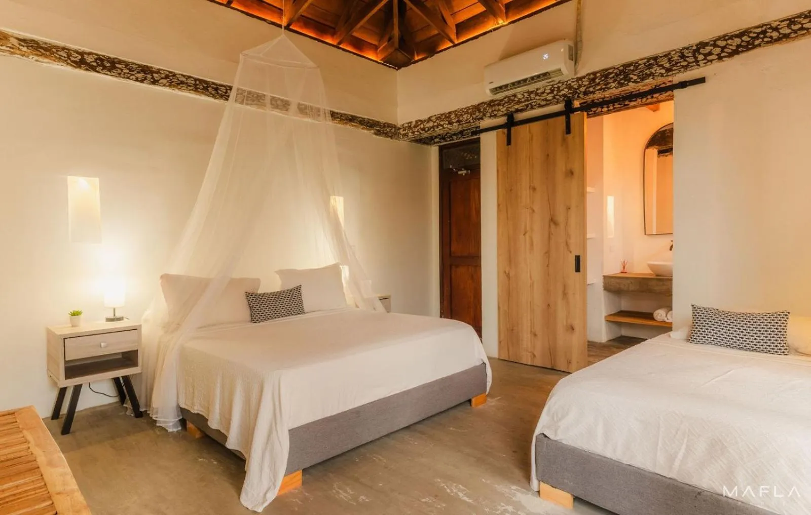 Photo of the whole room, Bed in Rosario EcoHotel