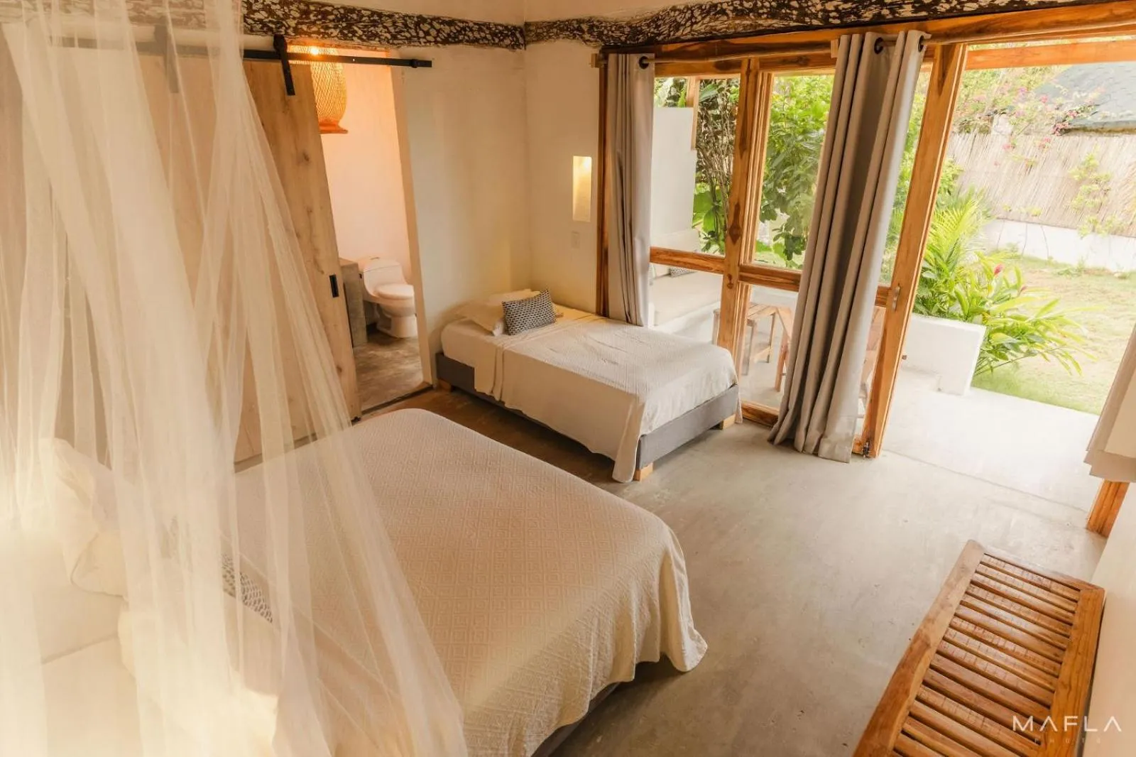 Bed in Rosario EcoHotel