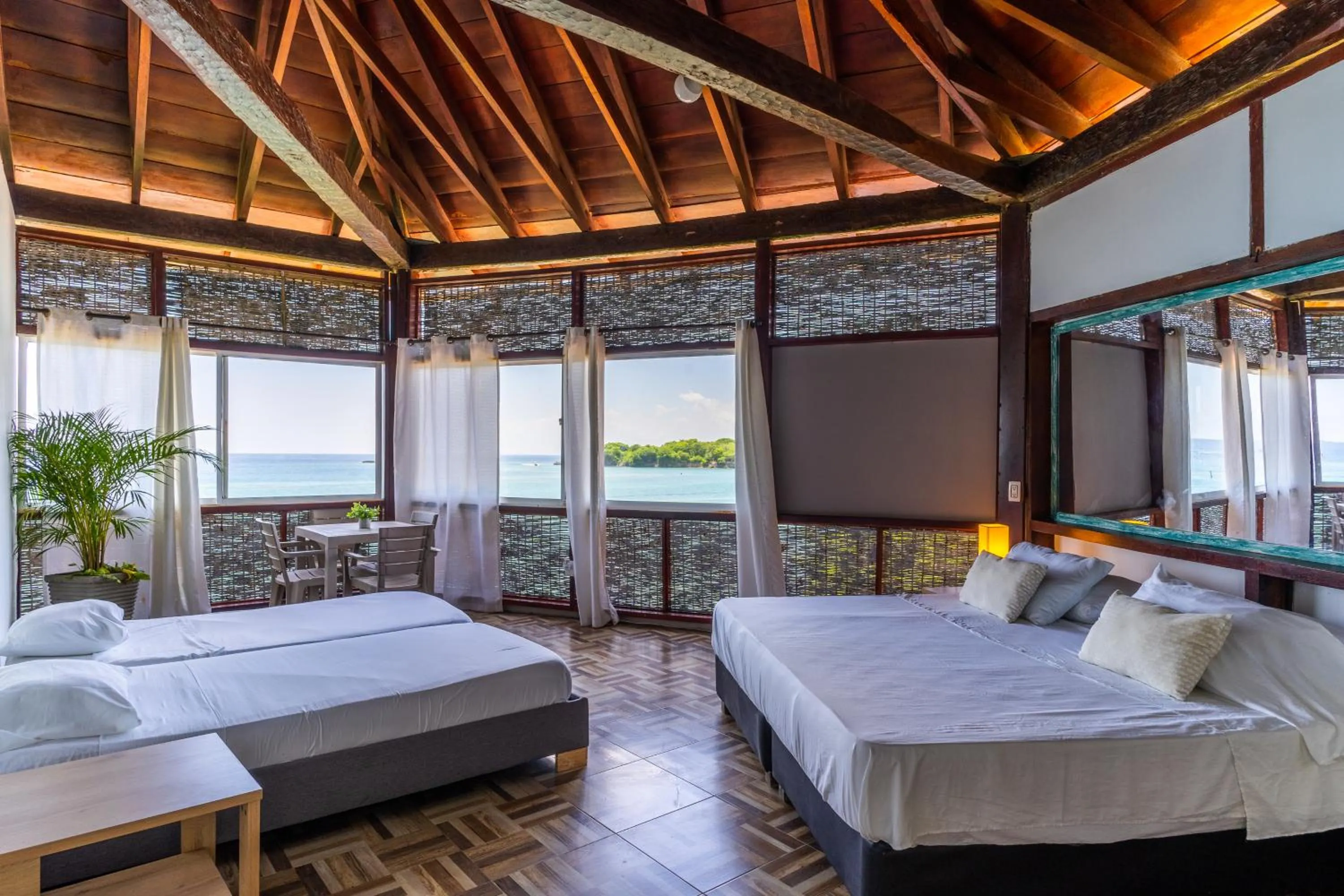 Bed in Rosario EcoHotel