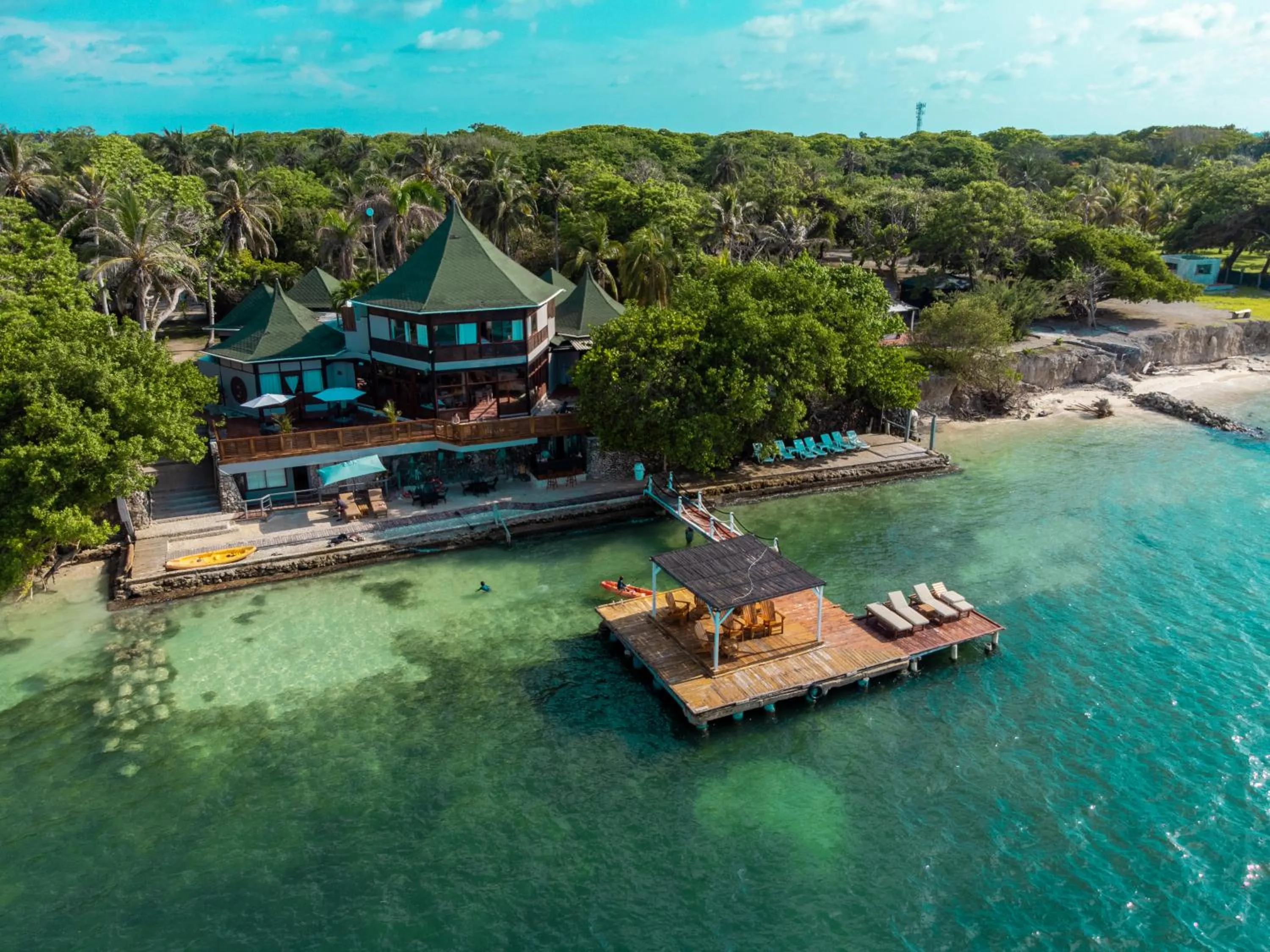 Bird's eye view in Rosario EcoHotel