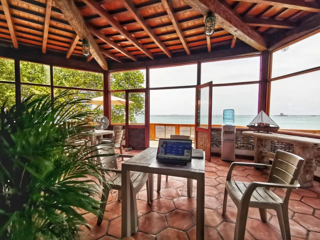 Living room in Rosario EcoHotel